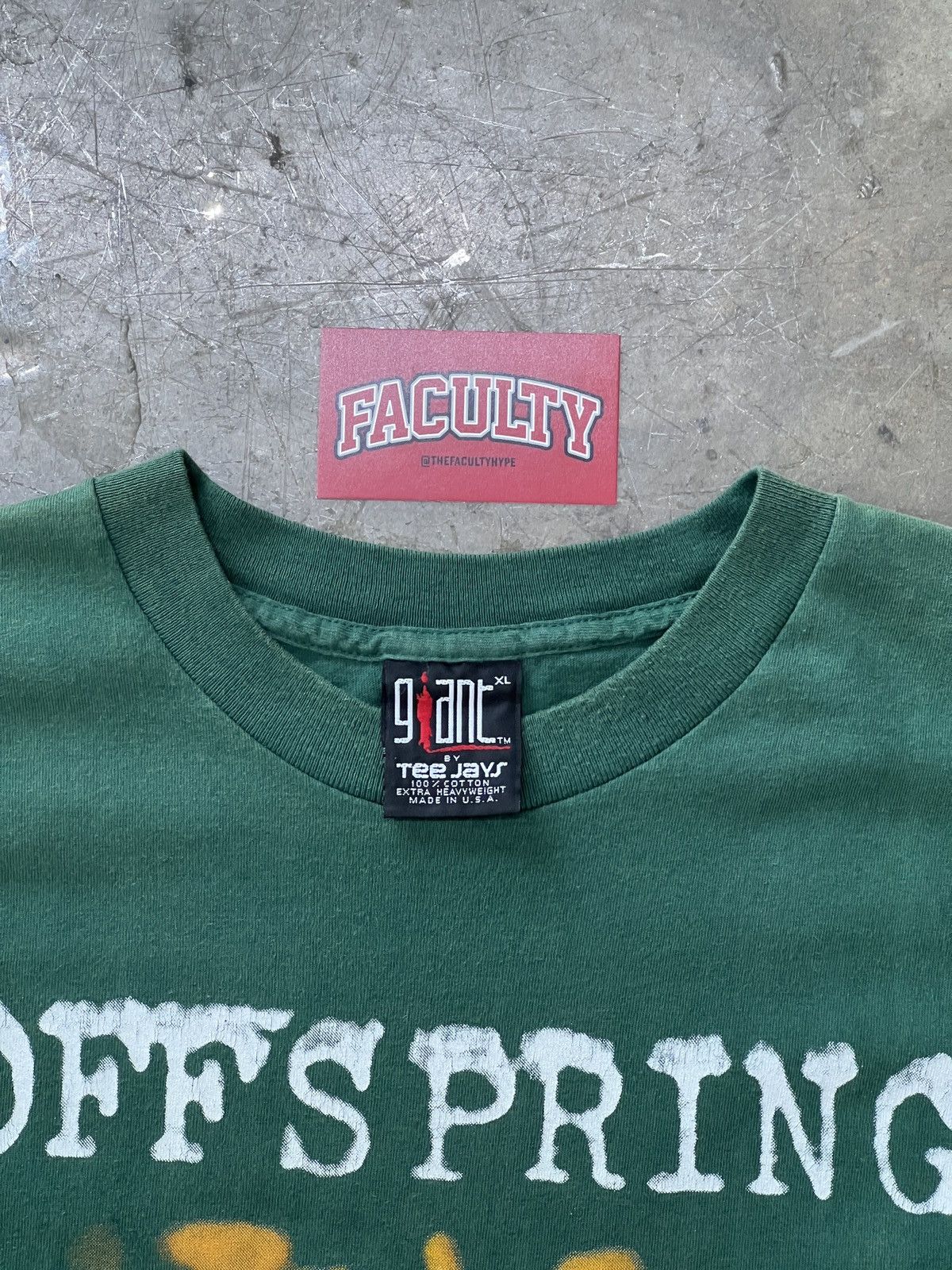 Band Tees Vintage 1994 OffSpring Smash Giant Single Stitch band Tee XL Size US XL / EU 56 / 4 - 3 Thumbnail