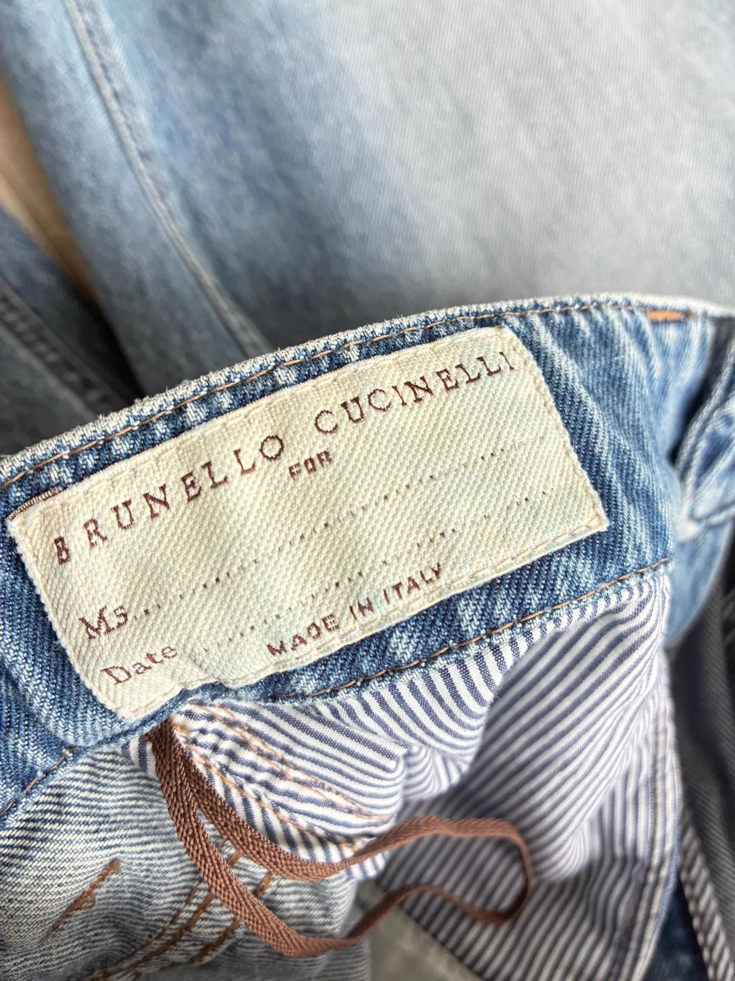 Brunello Cucinelli Brunello Cucinelli Light Blue Straight Jeans 38 Size 26" / US 2 / IT 38 - 4 Thumbnail