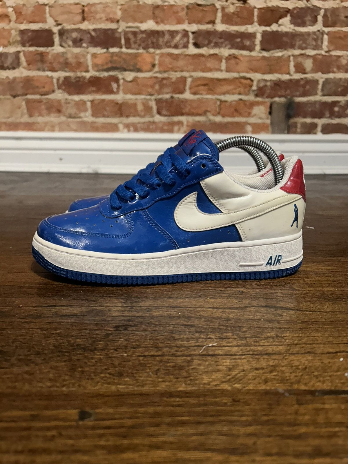 Nike Size 7 - Nike Air Force 1 Sheed Low Blue Jay Size US 7 / EU 40 - 2 Thumbnail