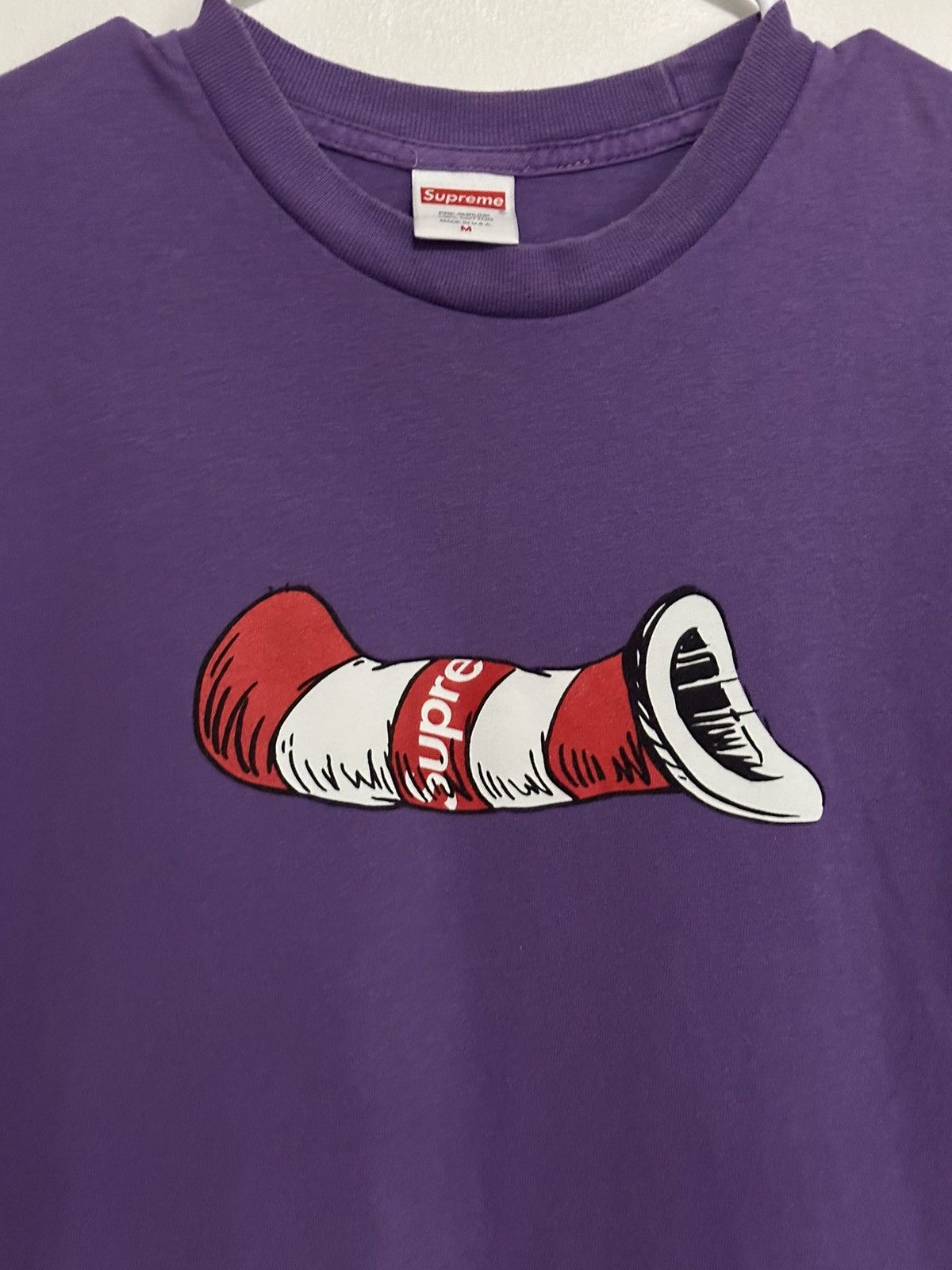 Supreme Supreme Cat In The Hat Tee Size US M / EU 48-50 / 2 - 2 Thumbnail