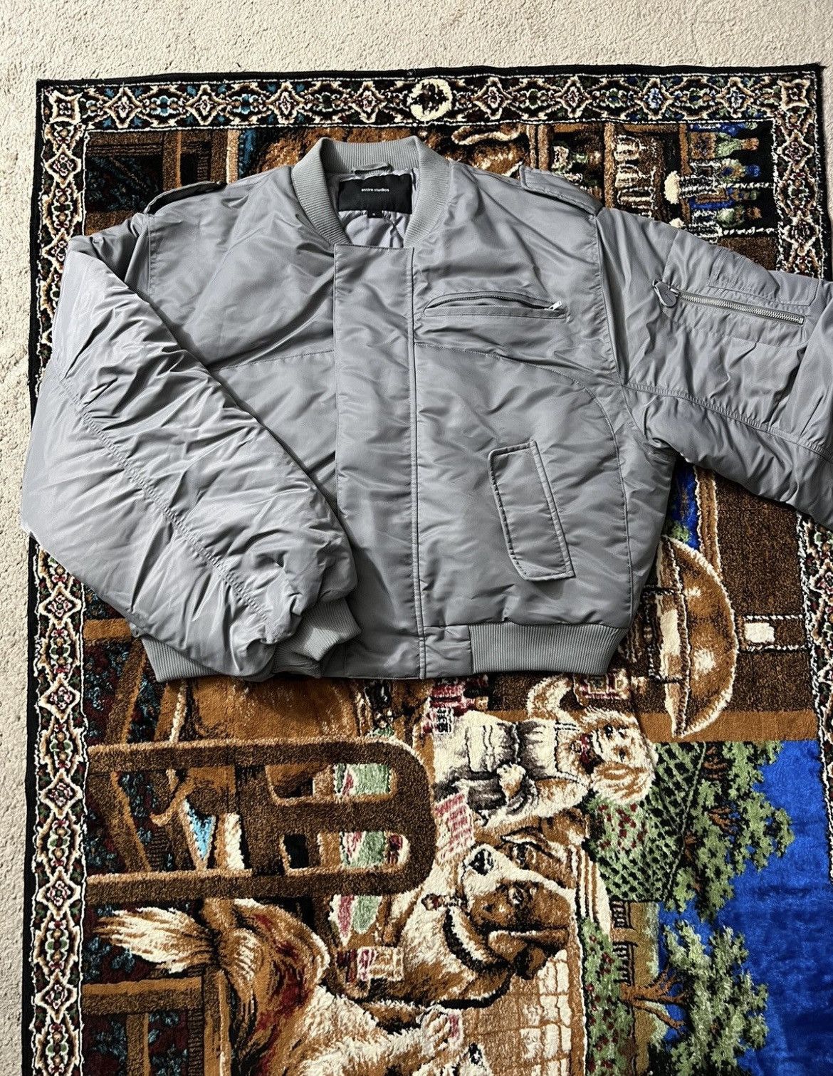 Entire Studios Entire Studios A-2 Bomber Tin Size US XL / EU 56 / 4 - 3 Thumbnail
