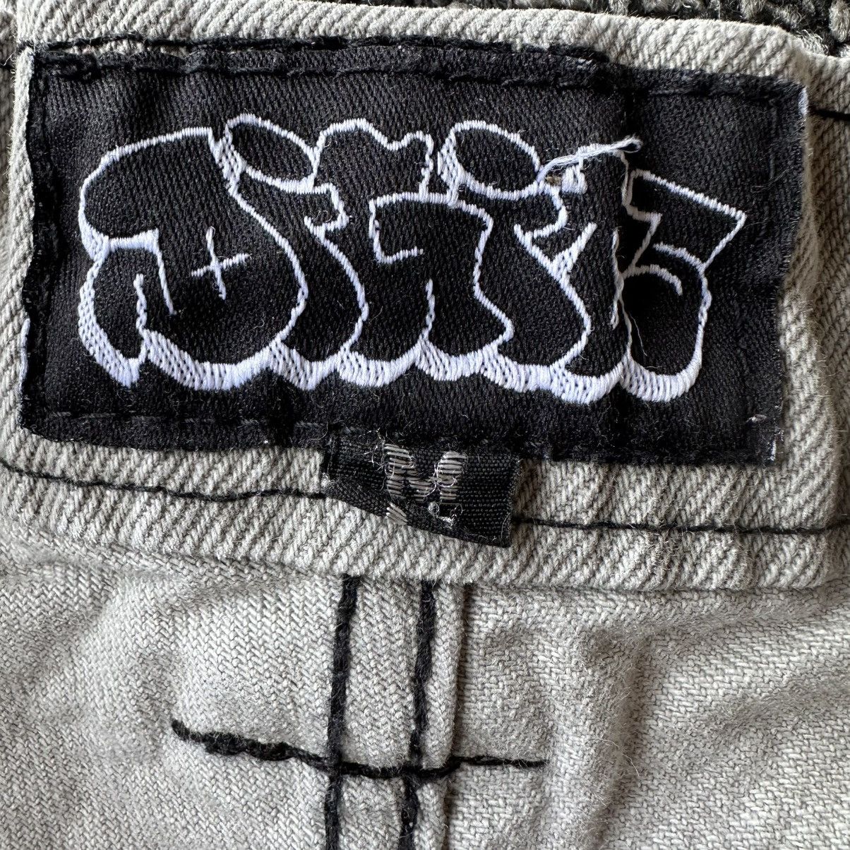 Other Digits 238 Robo Denim Grey JNCO Style Wide Leg Men’s Jeans Size US 32 / EU 48 - 5 Thumbnail