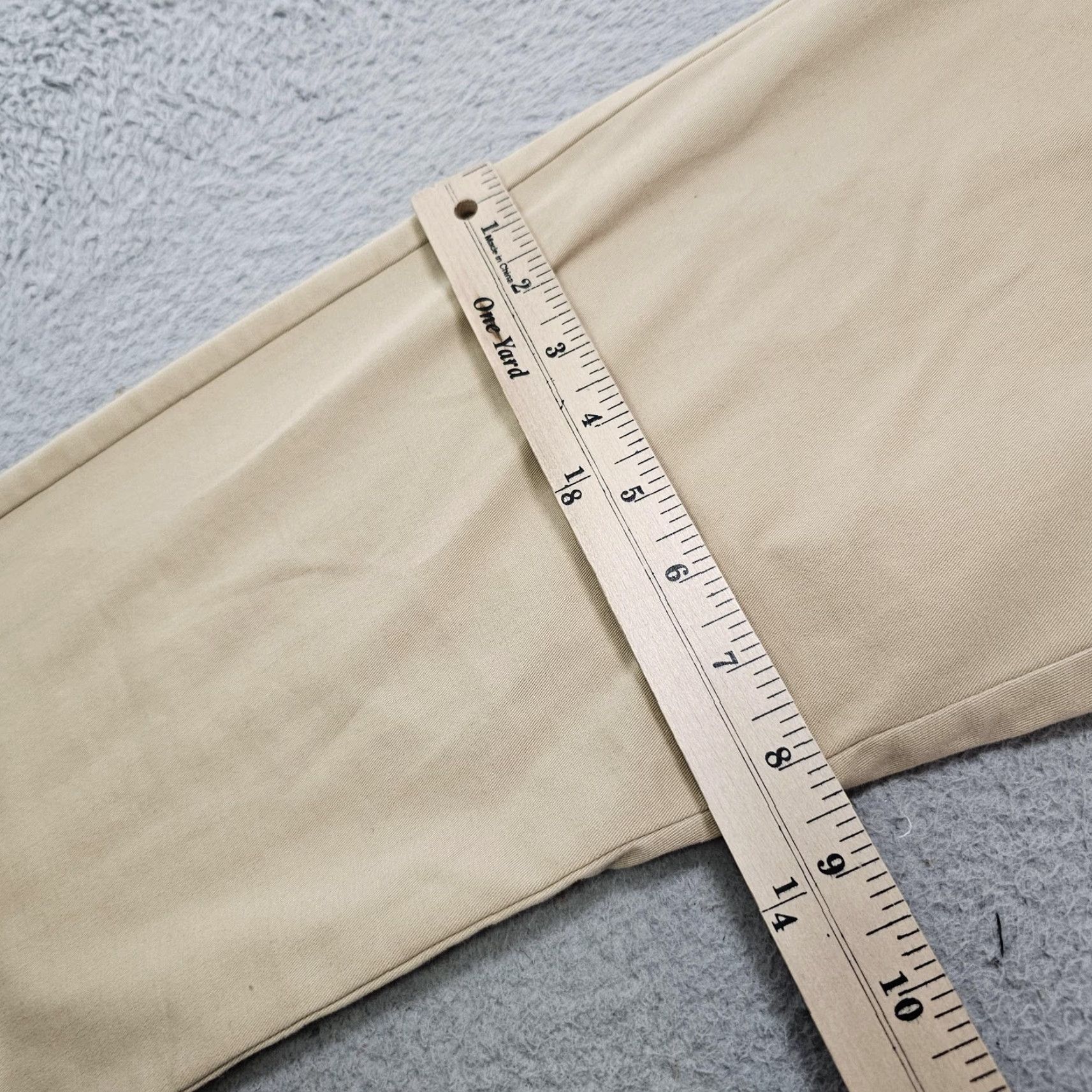 J.Crew J.Crew Thompson Flex Chino Pants Mens 29x32 Khaki Tan Flat Front Stretch Chino Pants Mens Flat Front Stretch Beige/Khaki 90s? Size US 29 - 7 Thumbnail