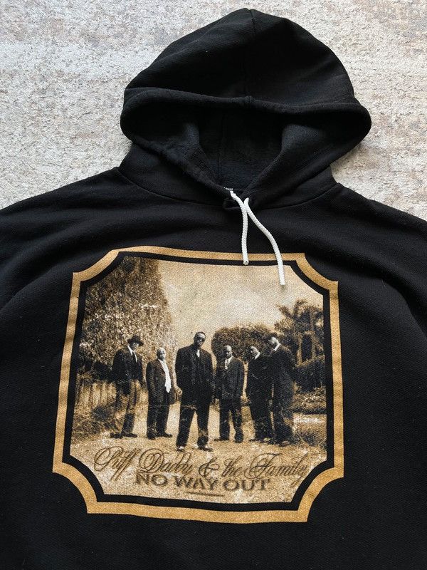 Vintage Puff Daddy & Family- No Way Out Vintage 1997 Rap Hoodie Size US L / EU 52-54 / 3 - 3 Thumbnail