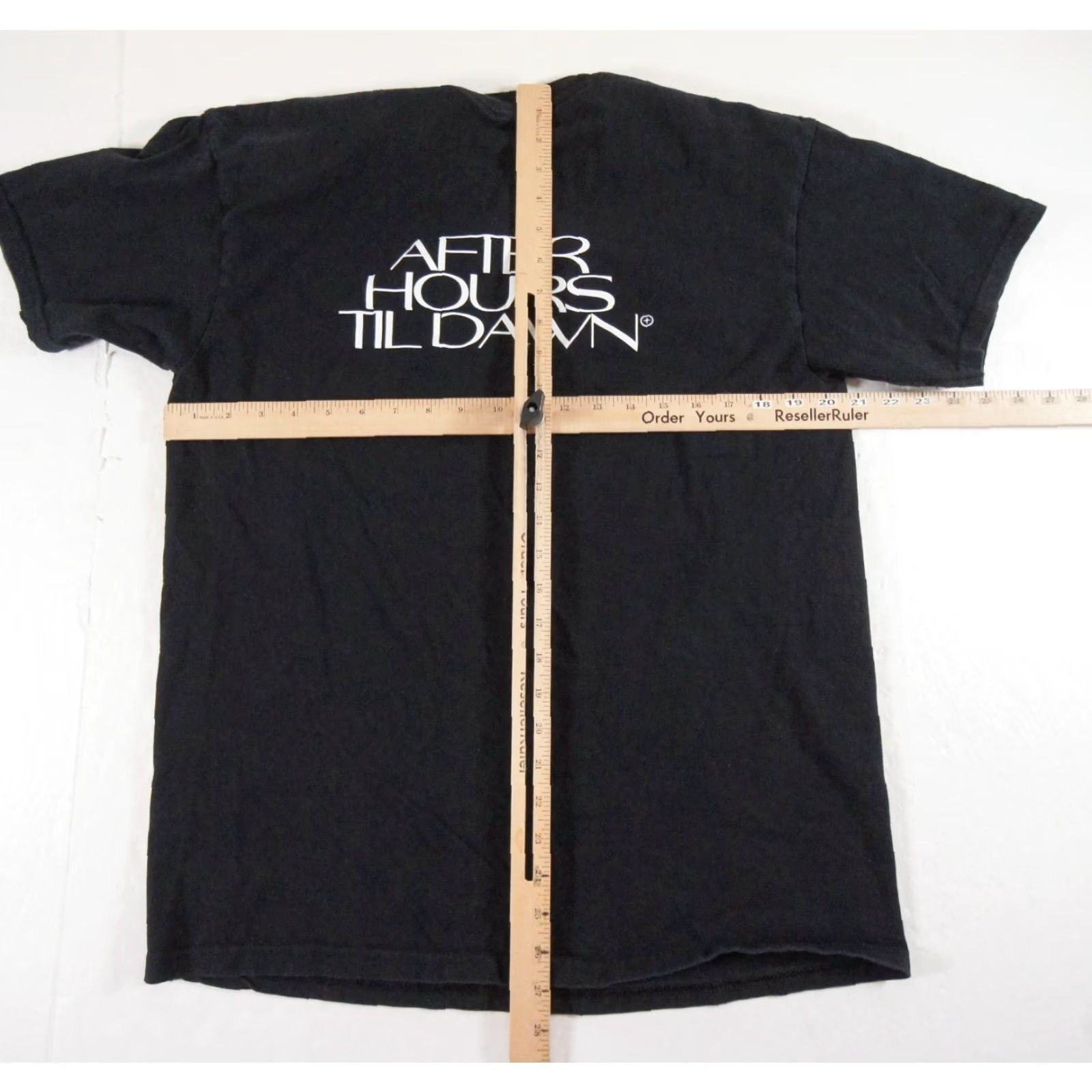 Vintage The Weeknd After Hours Til Dawn Tour Shirt Mens Large Black Graphic Cotton Short Sleeve R&B Hip Hop Size US L / EU 52-54 / 3 - 7 Thumbnail