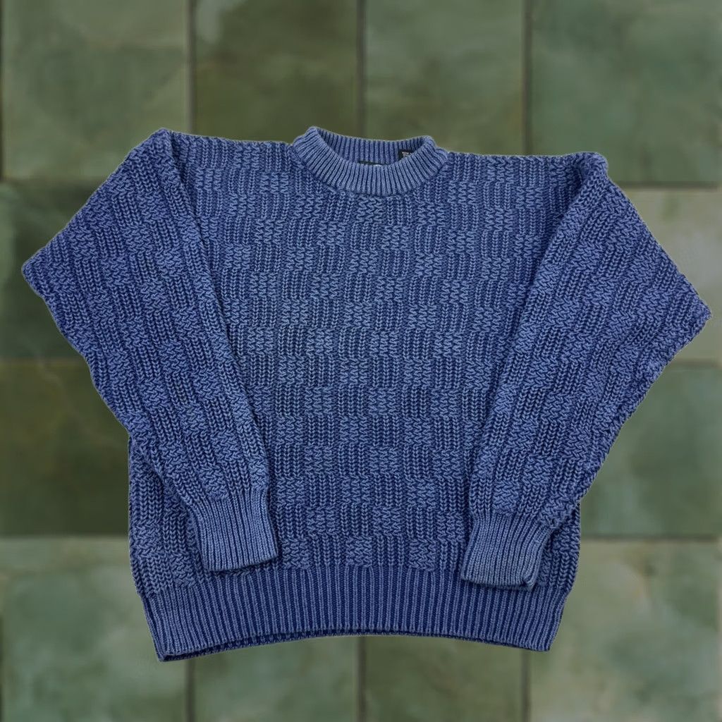 Vintage VINTAGE Structure Sweater Adult XL Pullover Chunky Heavyweight 90s Classic USA Size US XL / EU 56 / 4 - 1 Thumbnail