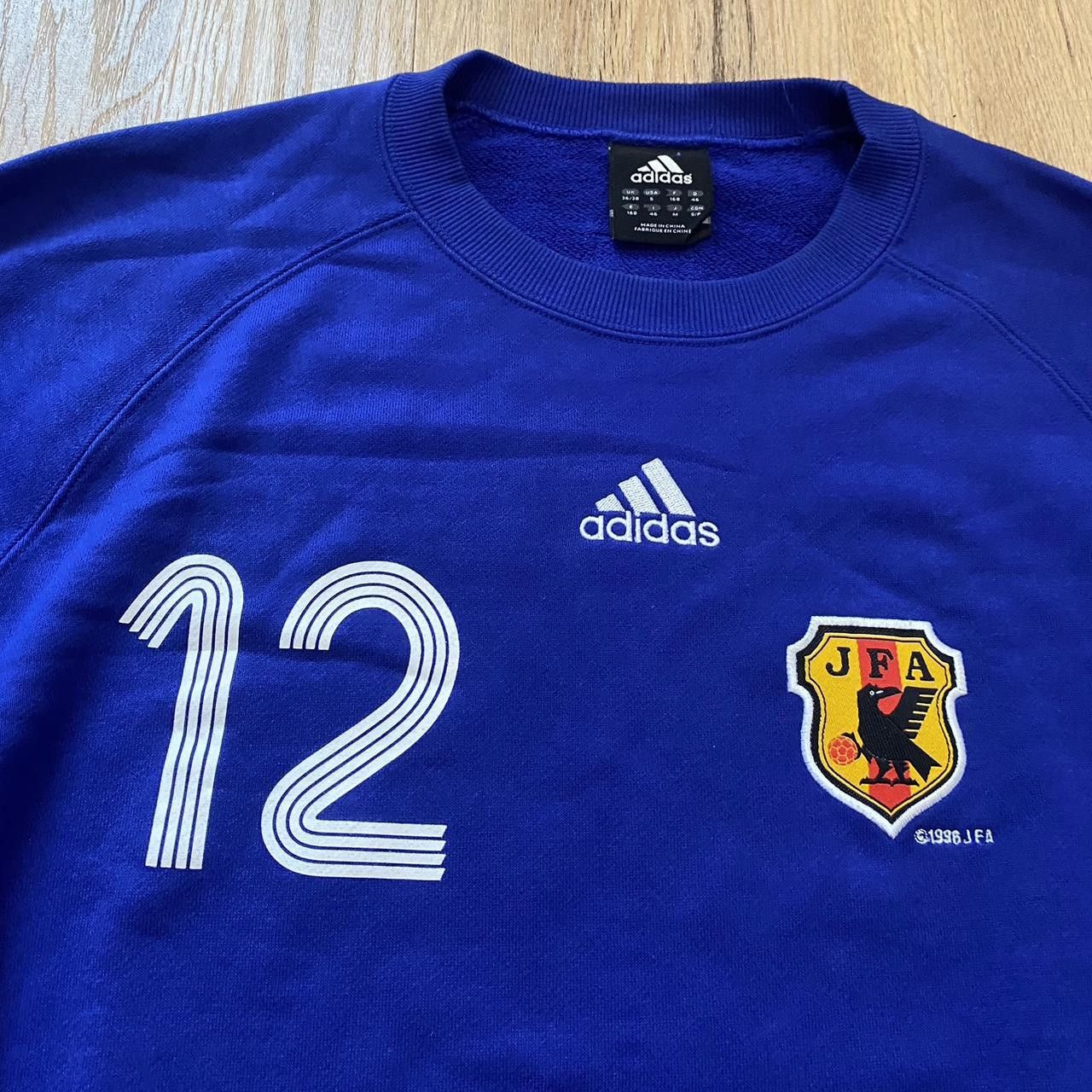 Adidas Adidas Japan 2006 World Cup blue sweatshirt 12 Size US S / EU 44-46 / 1 - 3 Thumbnail