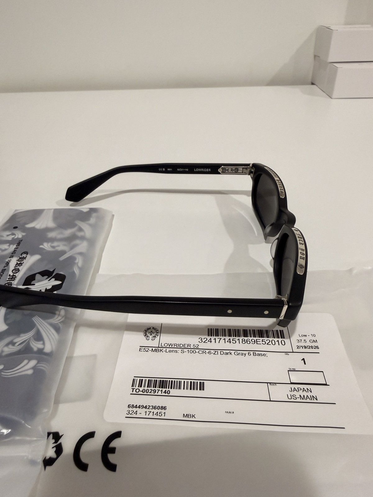 Chrome Hearts Chrome Hearts Lowrider Matte Black 52 Size ONE SIZE - 1 Thumbnail