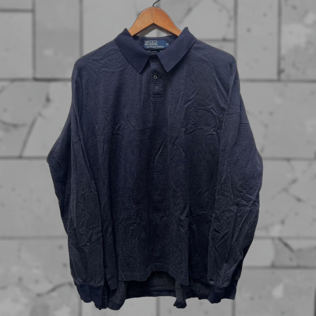 Polo Ralph Lauren Polo Ralph Lauren Blue Pima Cotton Longsleeve Polo Shirt Mens Size XL PERU Size US XL / EU 56 / 4 - 1 Thumbnail