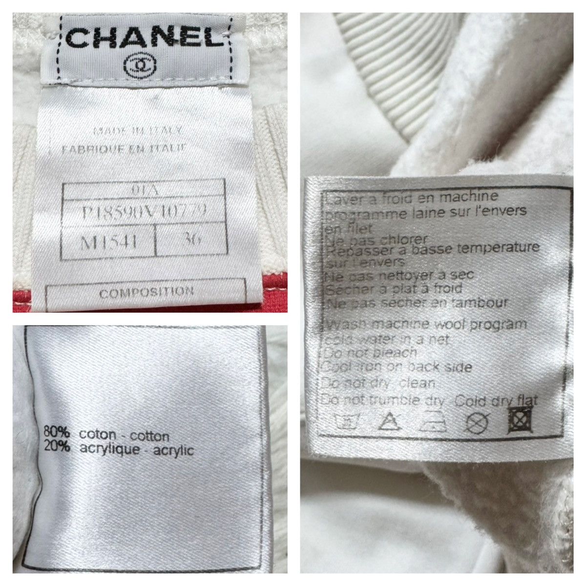 Chanel runway Chanel Mademoiselle sweatshirt, knit sweater Size XS / US 0-2 / IT 36-38 - 2 Thumbnail