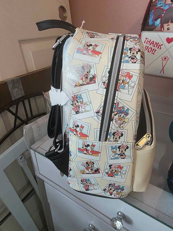 Other Loungefly Disney Minnie Daisy Polaroid Selfie Mini Backpack Size ONE SIZE - 2 Thumbnail