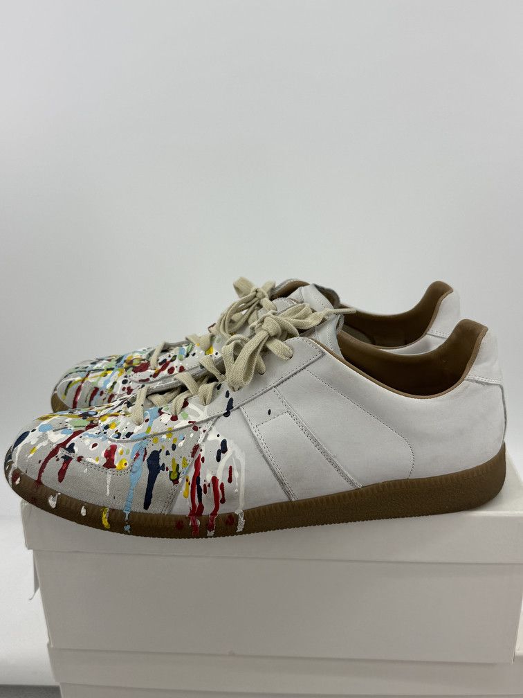 Maison Margiela GAT Low Paint Splatter Size US 13 / EU 46 - 4 Thumbnail