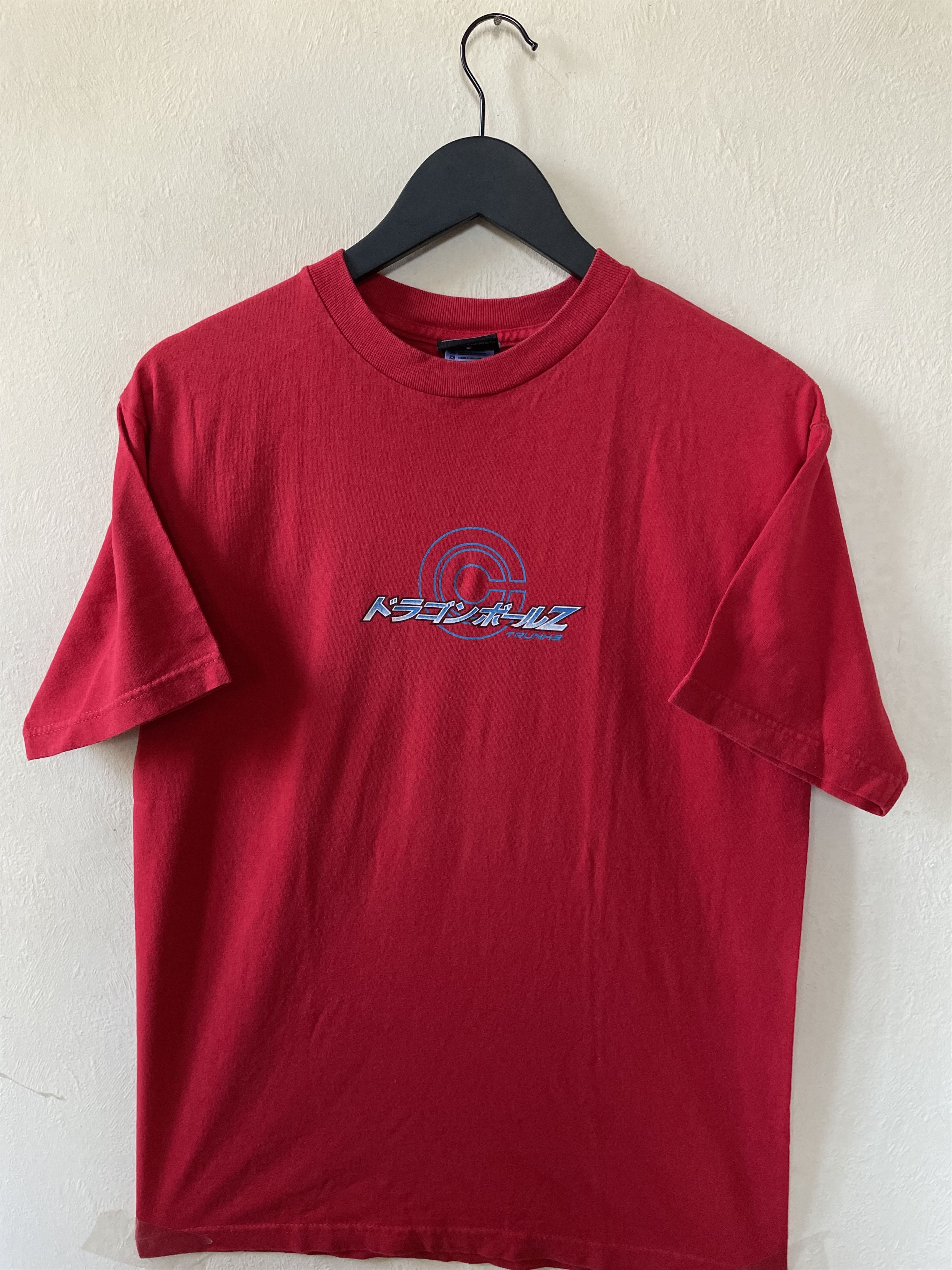 Anime Vintage 2001 Dragon Ball Z Future Trunks T-shirt Red Size US M / EU 48-50 / 2 - 2 Thumbnail