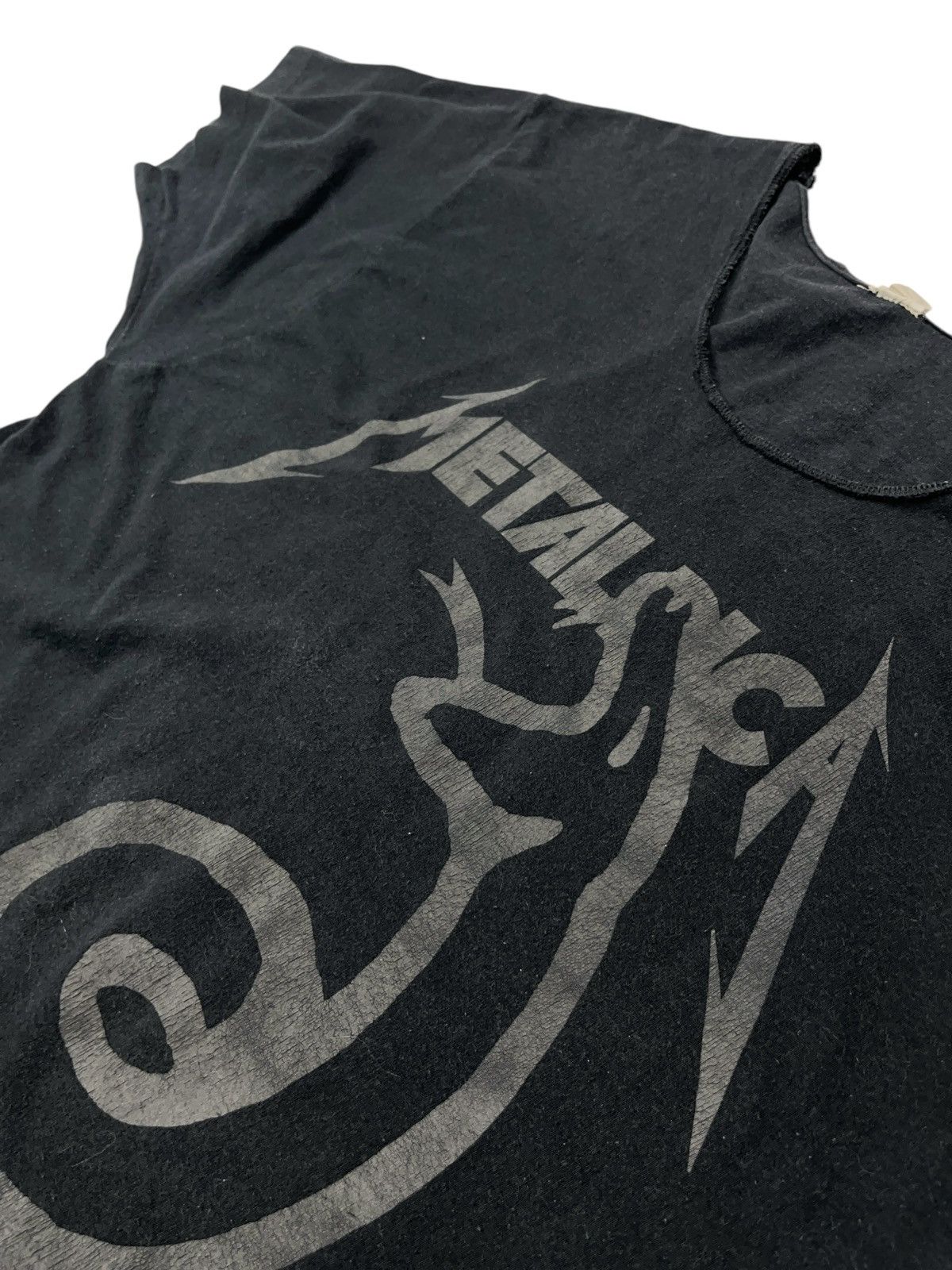 Band Tees × Metallica × Vintage Vintage 90s Metallica Sad But True The Black Album T-Shirt Size US XL / EU 56 / 4 - 7 Thumbnail