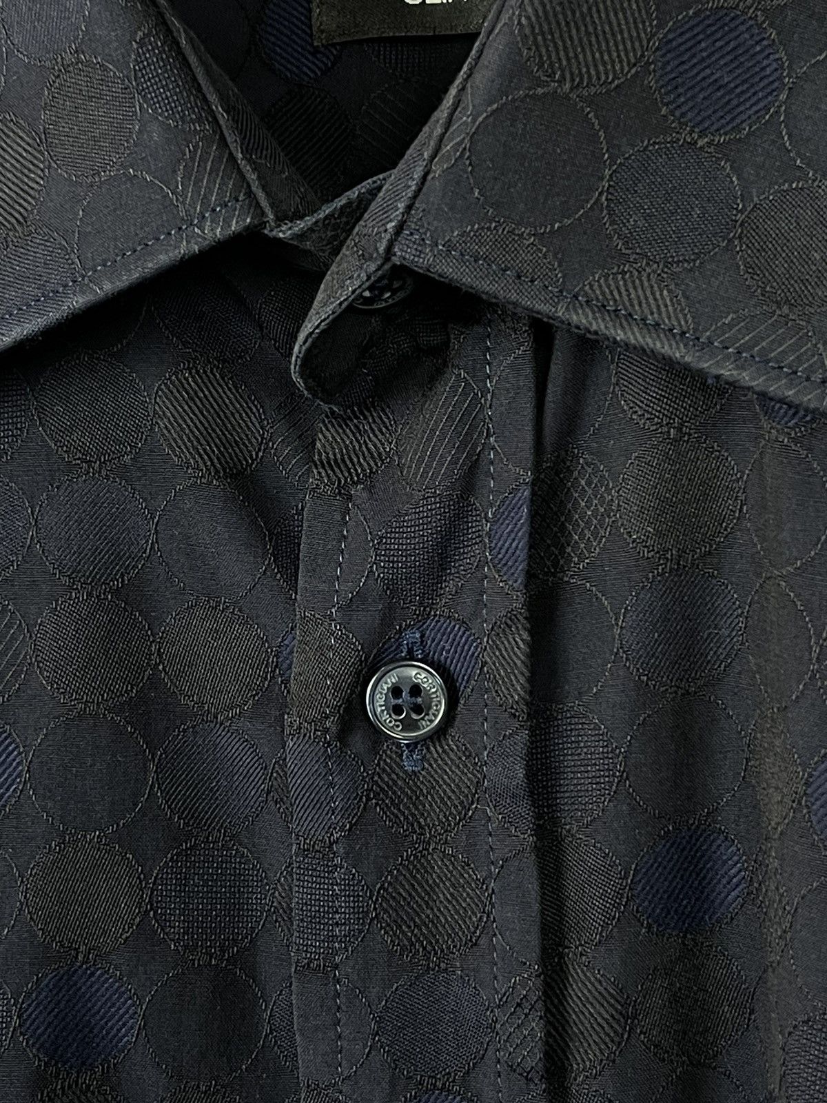 Cortigiani Cortigiani Slim Fit Luxury Button Up Shirt Men’s Size 40 Size US L / EU 52-54 / 3 - 10 Thumbnail