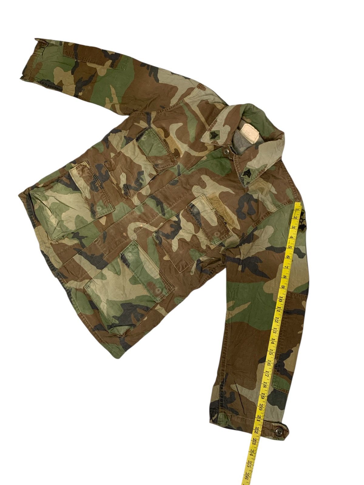 Other Rare Design Vintage US Army Woodland Camo Field Jacket Size M / US 6-8 / IT 42-44 - 11 Thumbnail