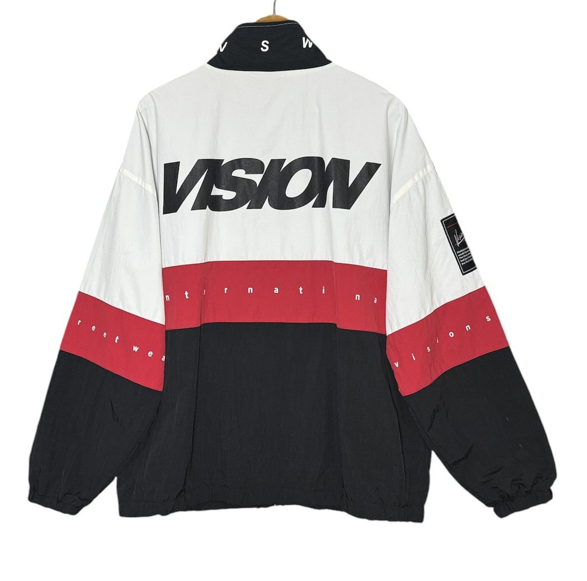 Vision Streetwear Vision Street Wear Oversize Back Logo Nylon Jacket Size US L / EU 52-54 / 3 - 5 Thumbnail