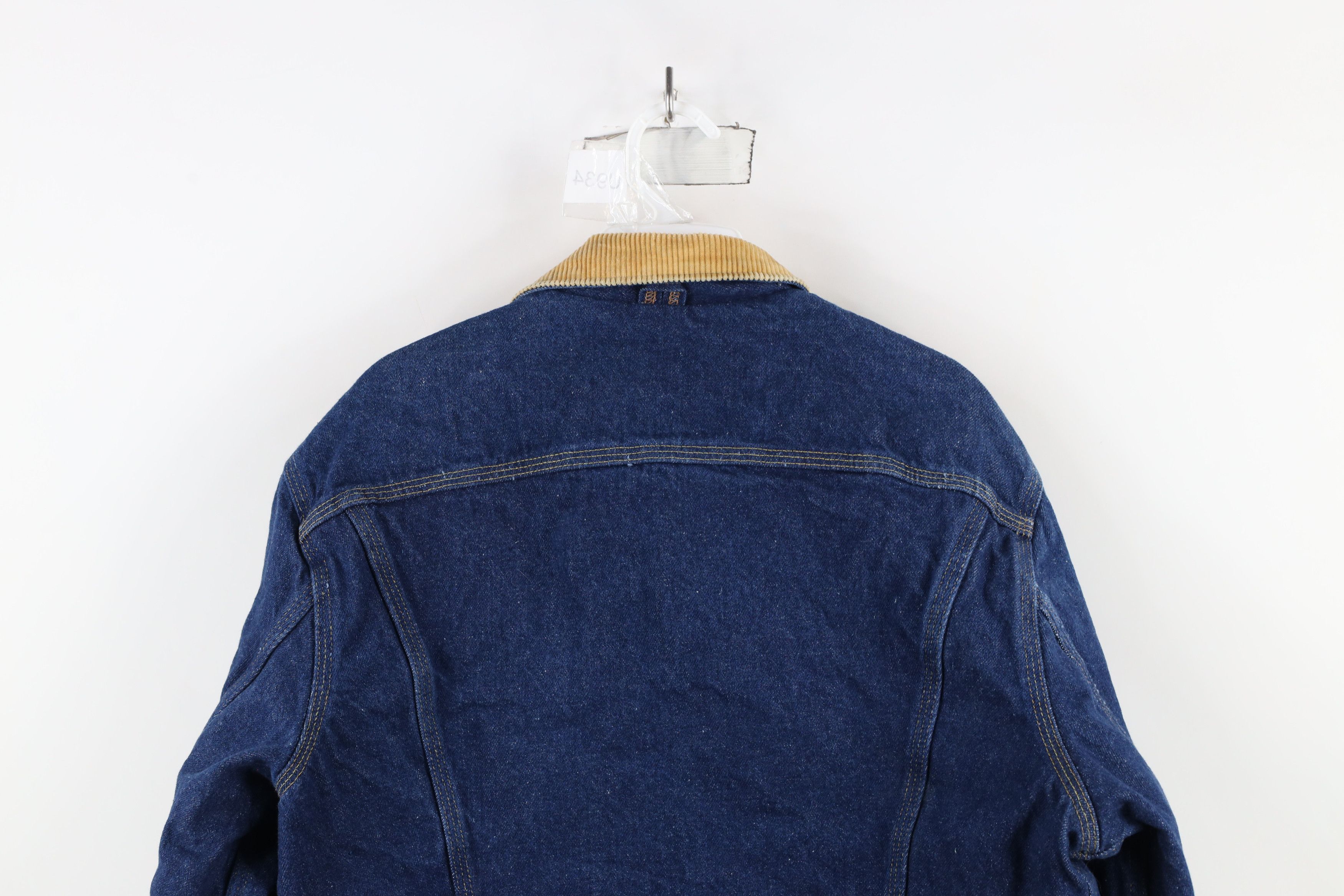 Carhartt × Vintage Vintage 90s Carhartt Corduroy Collared Denim Jacket USA Size US XL / EU 56 / 4 - 13 Thumbnail