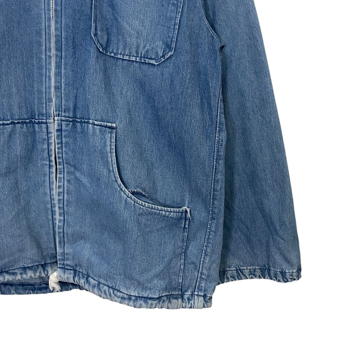 Japanese Brand Vintage Vucerer Zipper Ups Denim Jacket Size US M / EU 48-50 / 2 - 4 Thumbnail