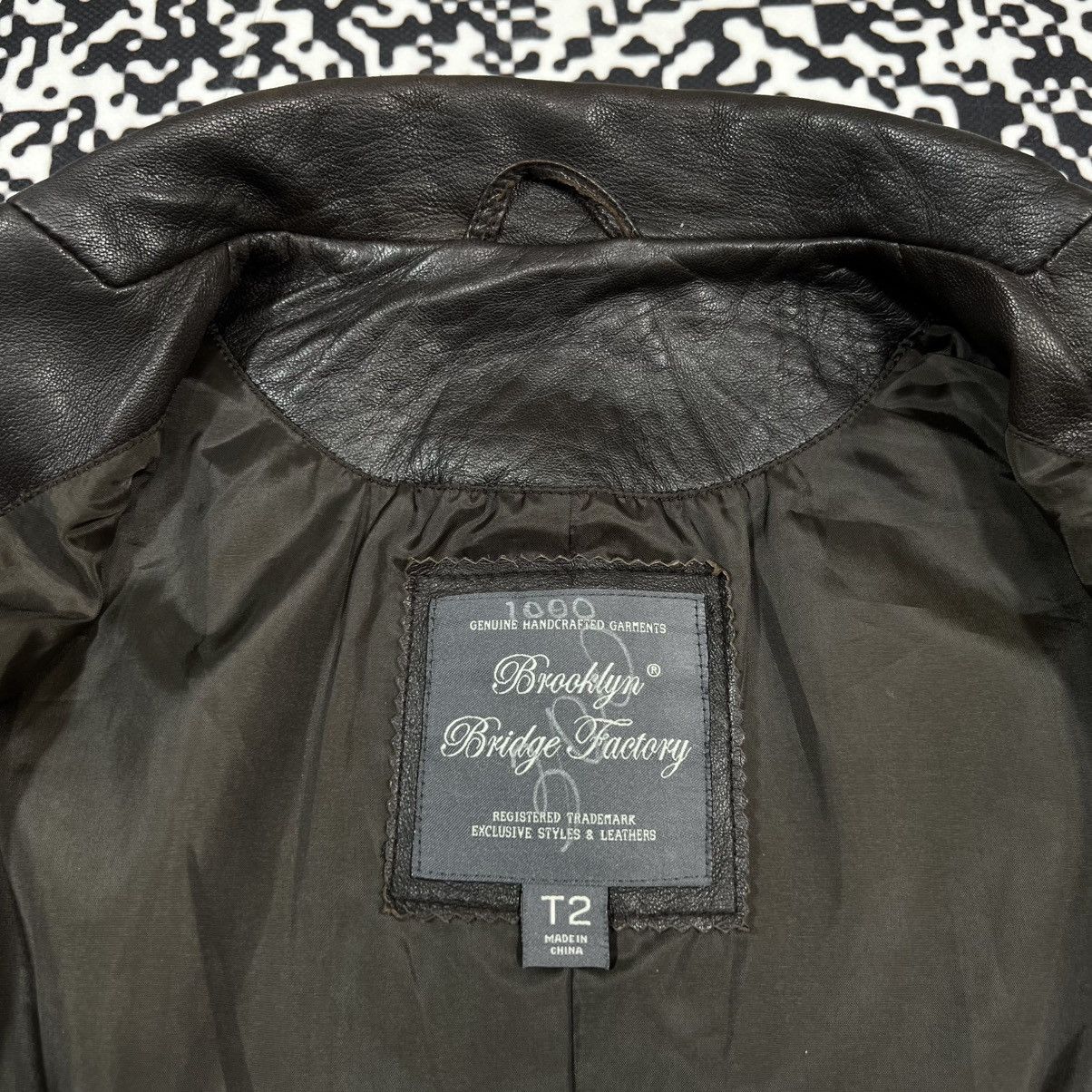 Vintage Vintage Y2K Lamb Leather Jacket Blazer Japanese Retro Style Size S / US 4 / IT 40 - 18 Thumbnail