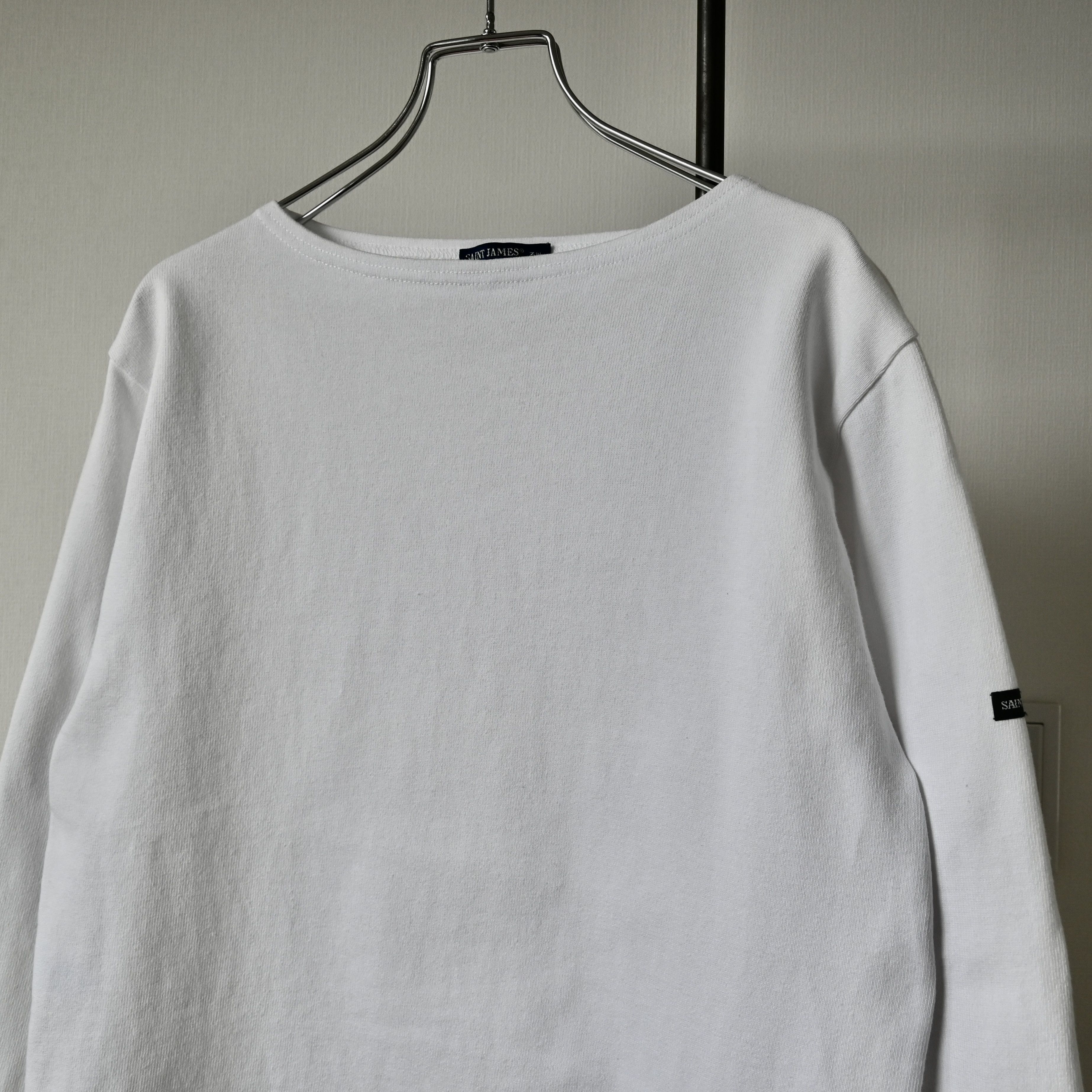 Saint James SAINT JAMES heavyweight cotton solid basque shirt, size 3 Size US S / EU 44-46 / 1 - 9 Thumbnail