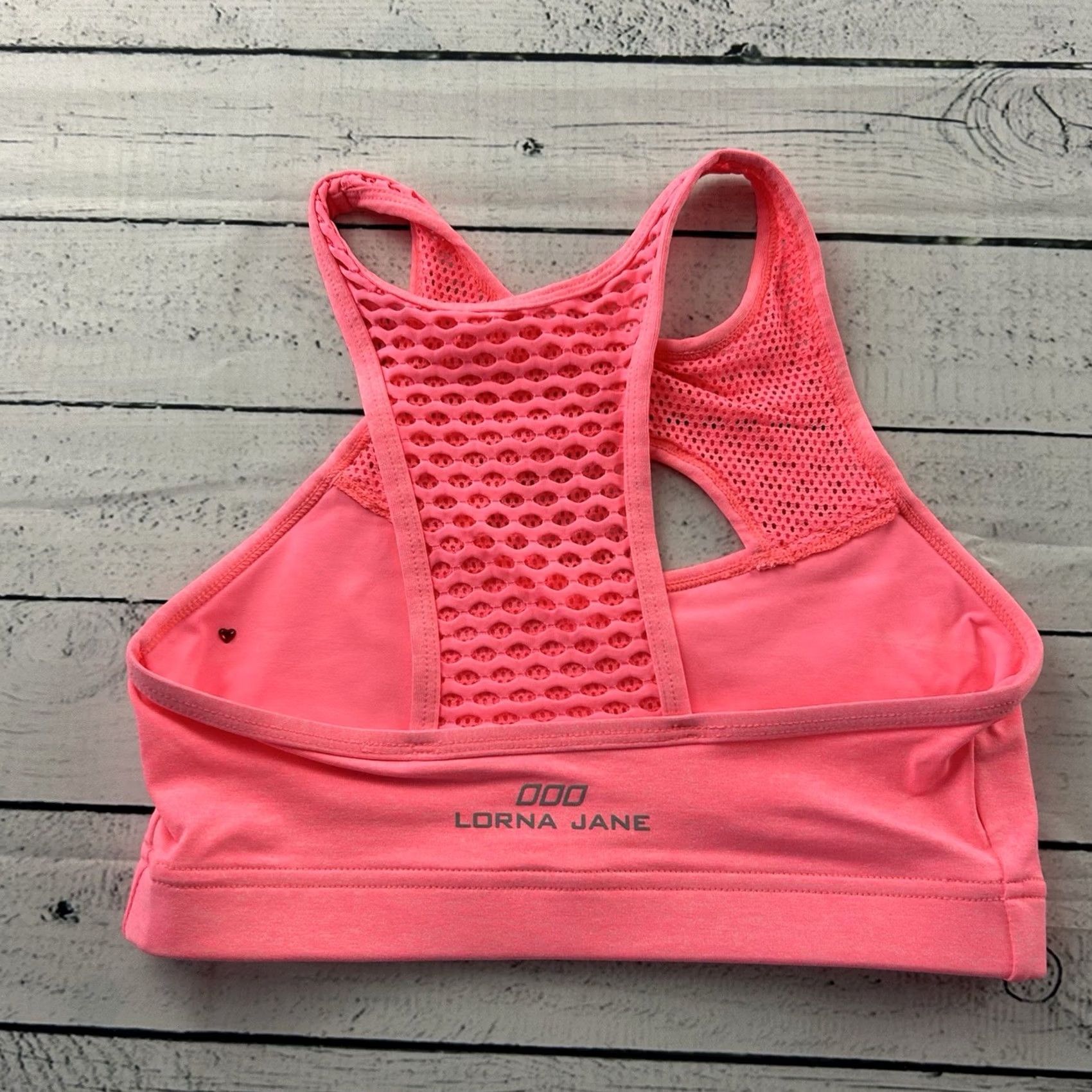 Vintage Lorna Jane Yoga Sports Bra Women's Small Pink Shirt Women S Pink Yoga Sports Bra Lorna Jane Size ONE SIZE - 4 Thumbnail