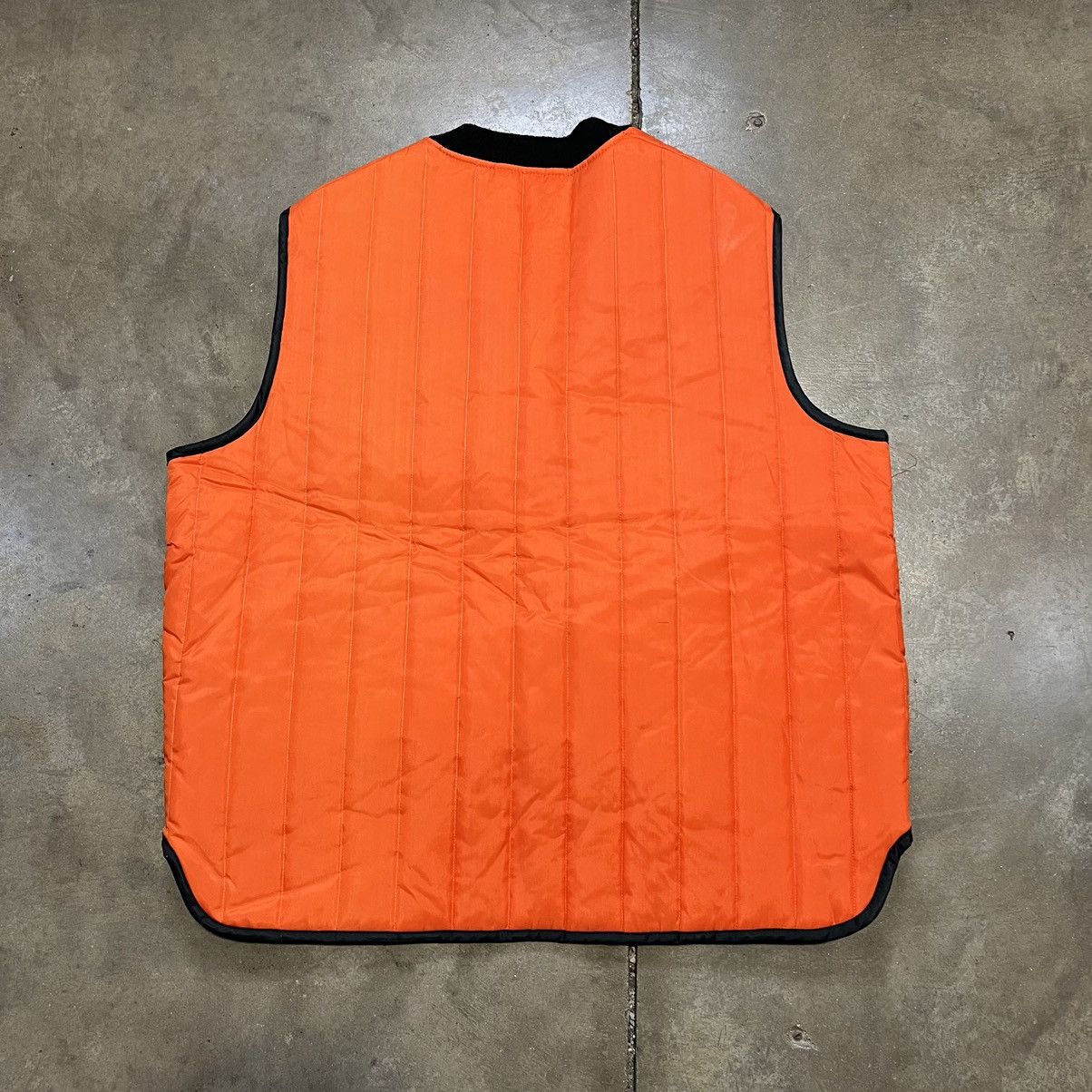 Sears × Vintage Vintage 80s Sears Work Leisure Puffer Vest Quilted Hunting Size US XL / EU 56 / 4 - 4 Thumbnail