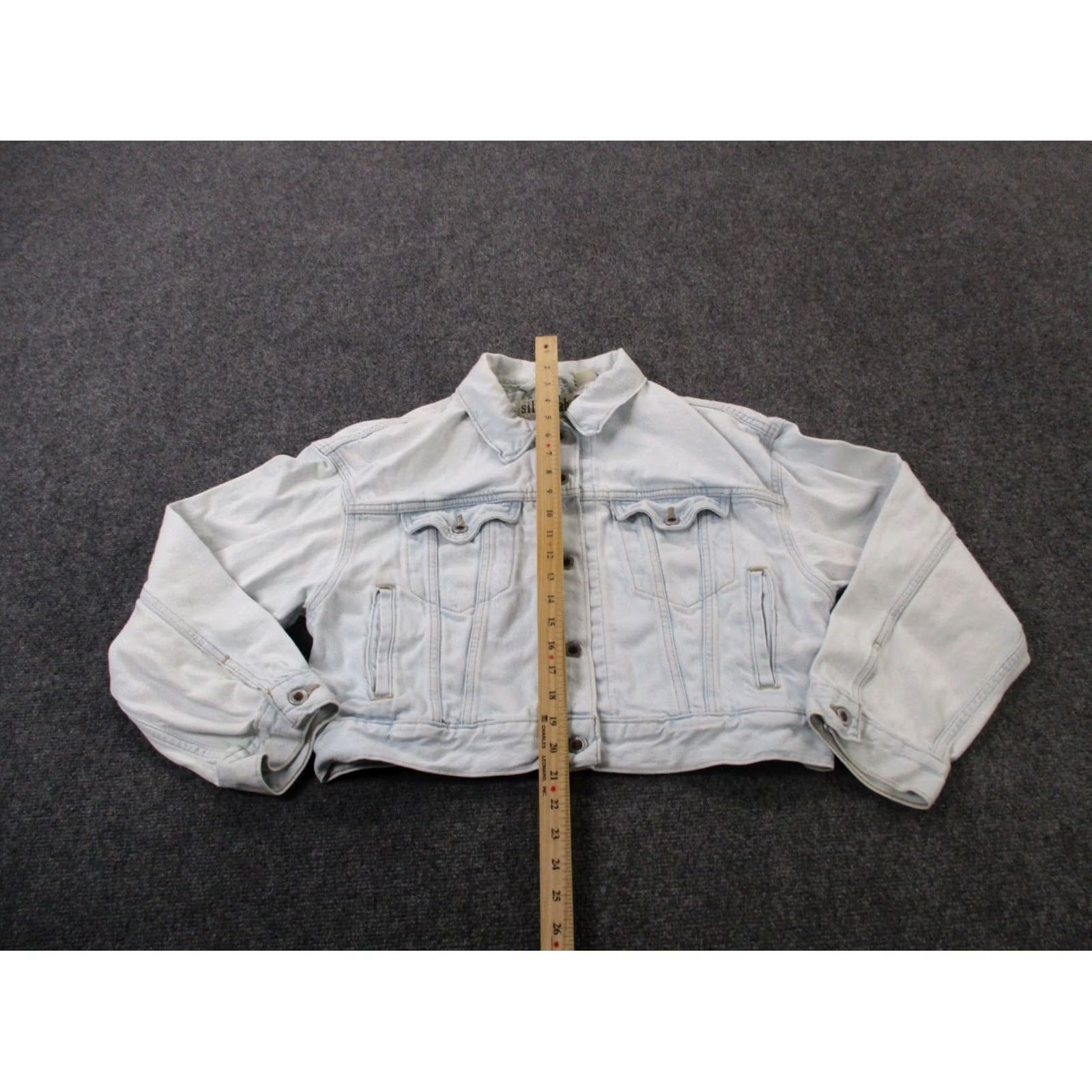 Levi's Levis Trucker Jacket Womens L Blue Denim Cotton Vintage Regular Short Jacket 1990s Womens Levi's Trucker Size 36" / US 14 / IT 50 - 3 Thumbnail