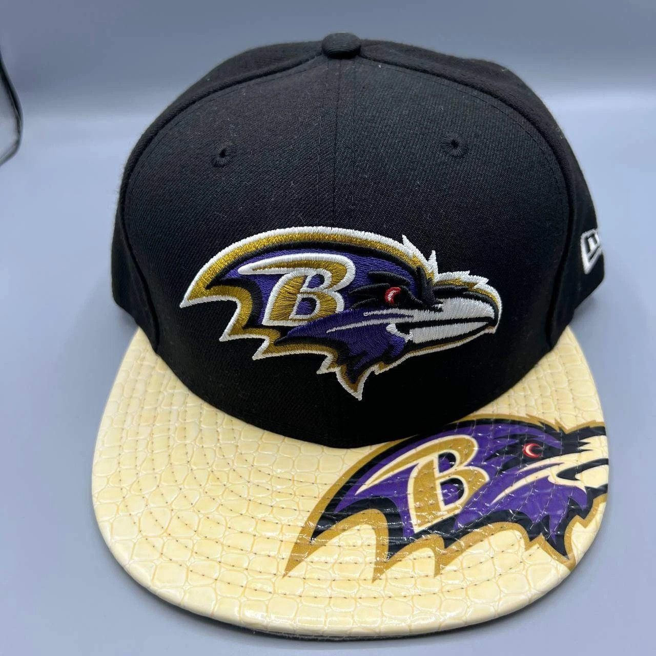 New Era Baltimore Ravens Hat Men 9Fifty New Era NFL Fitted Cap M-L Size ONE SIZE - 1 Thumbnail