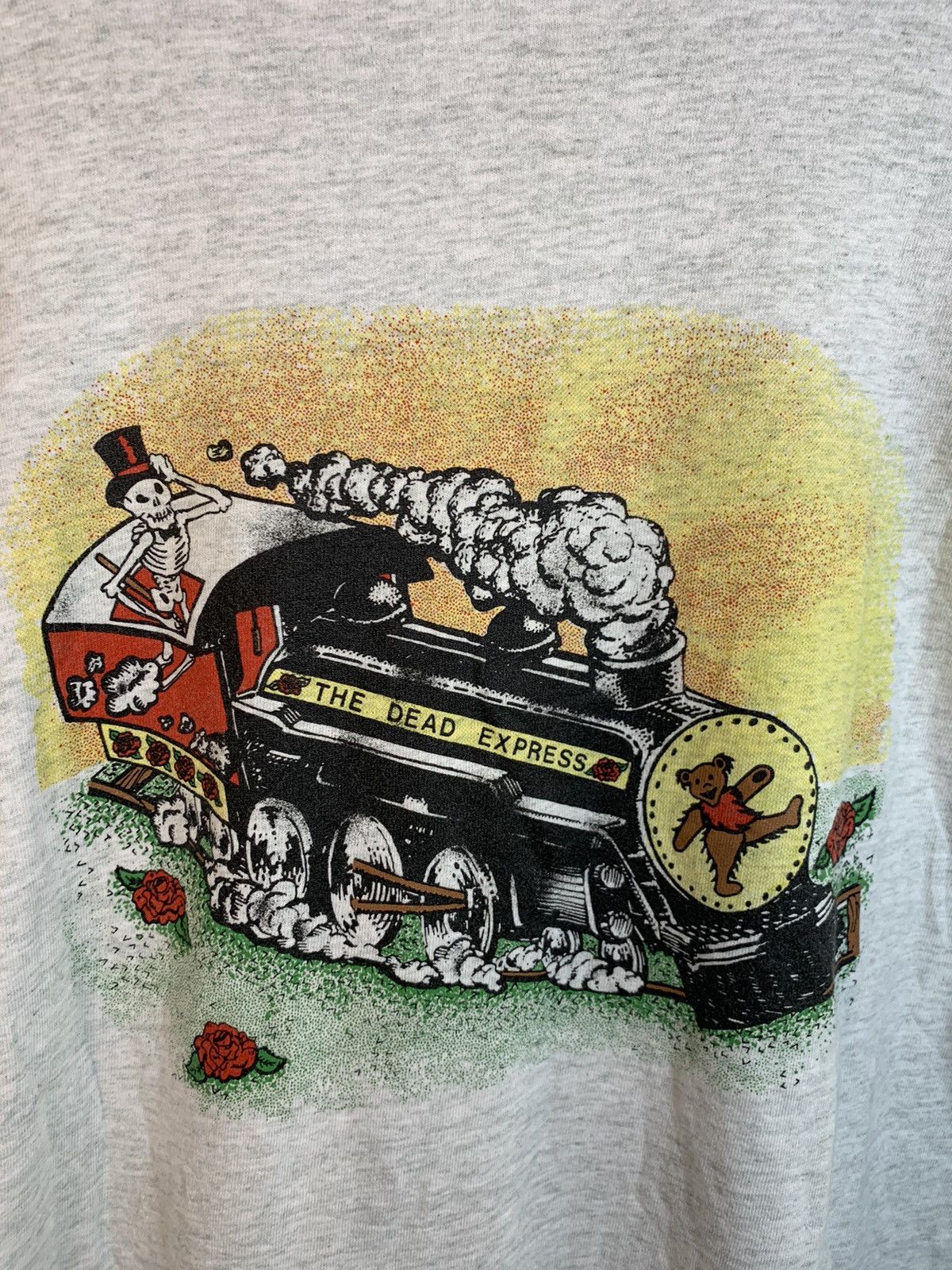 Band Tees × Grateful Dead × Vintage *RARE* Vintage 90s Grateful Dead Express Single Stitch Shirt Size US L / EU 52-54 / 3 - 3 Thumbnail