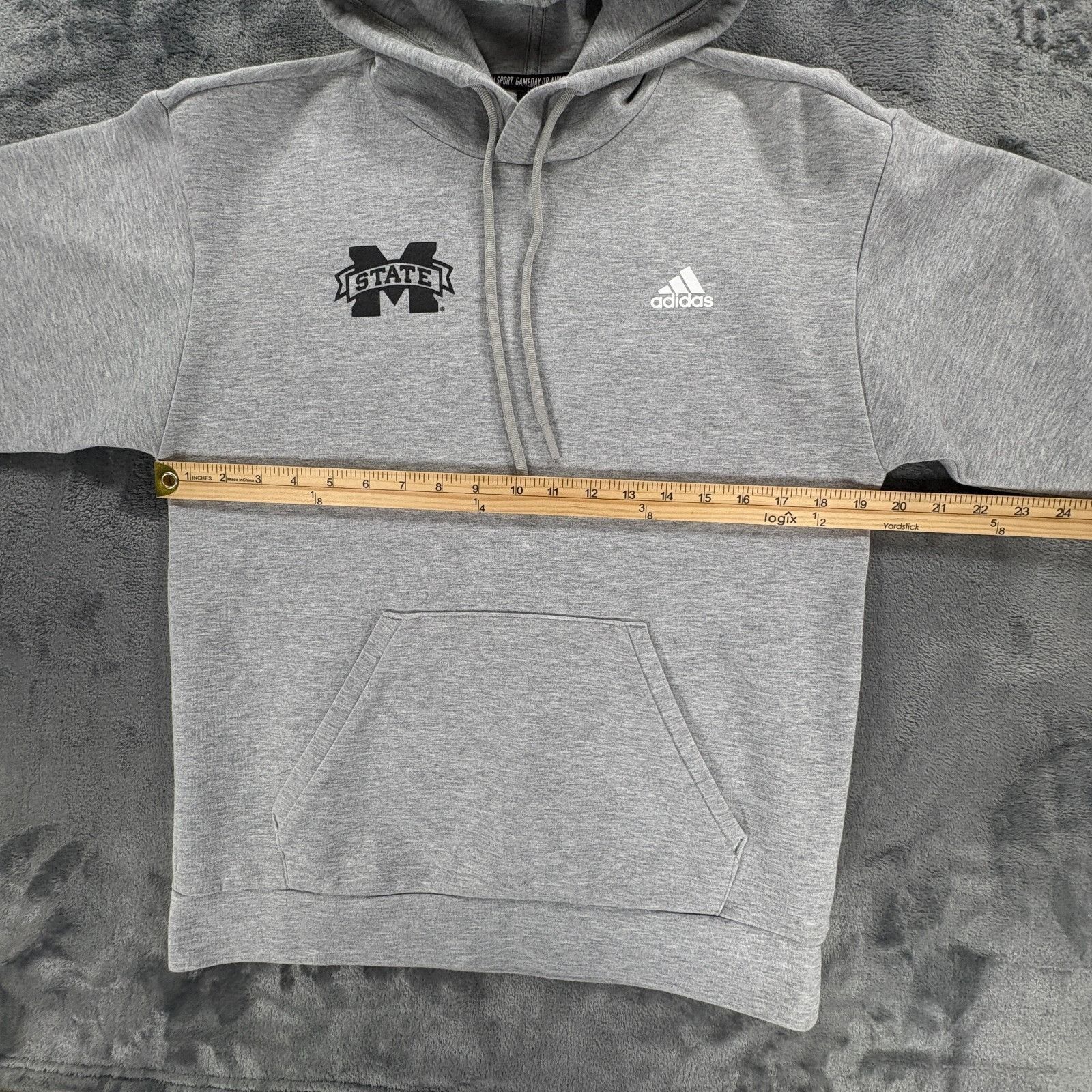 Adidas Adidas Mississippi State Bulldogs Hoodie Beanie Mens S Gift Size US S / EU 44-46 / 1 - 7 Thumbnail