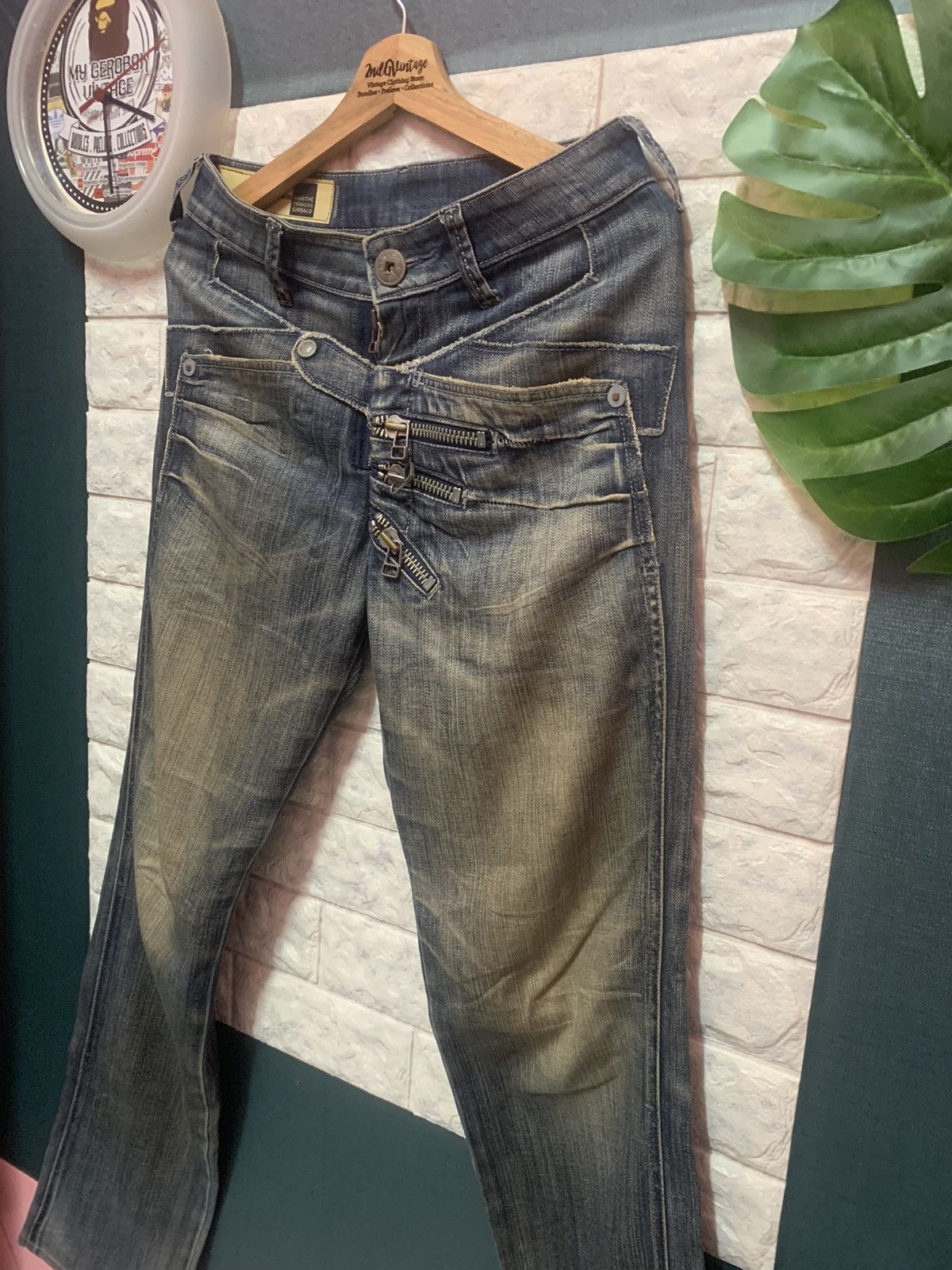 Designer × Marithe + Francois Girbaud RARE!! Denim Pants Marithe Francois Gitbaud Size US 30 / EU 46 - 3 Thumbnail