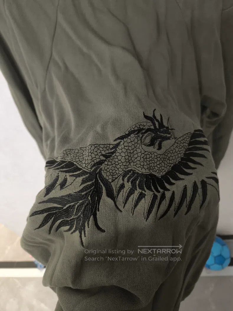 Ann Demeulemeester Ann Demeulemeester Size S phoenix embroidered sweatshirt Size US S / EU 44-46 / 1 - 4 Thumbnail