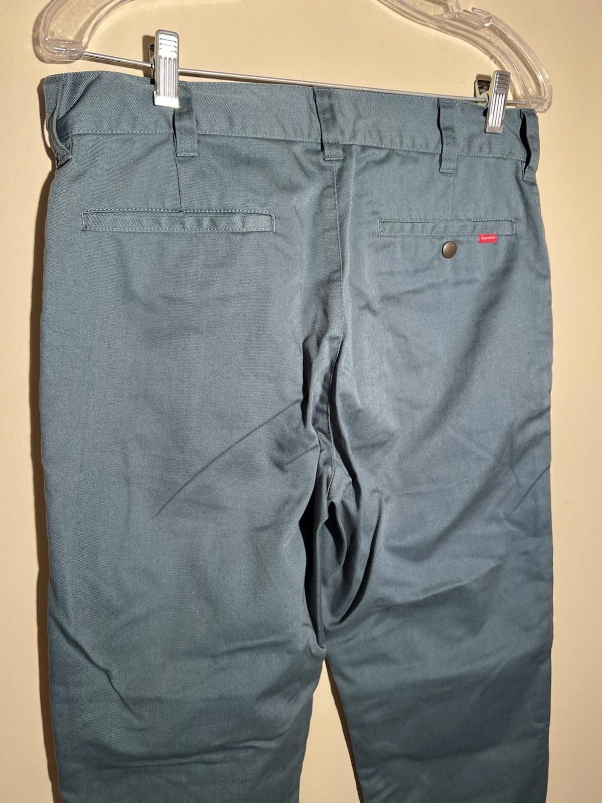 Supreme SS17 Supreme Work Pants Green 30 Brand New Size US 30 / EU 46 - 3 Thumbnail