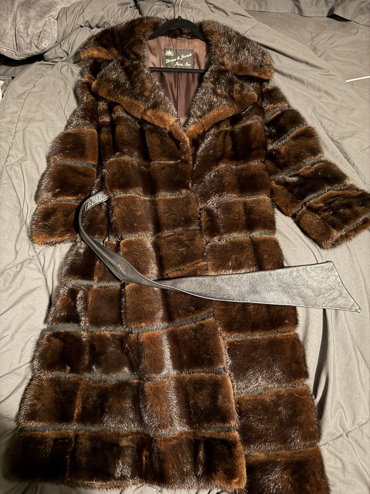Other Custom made bruno and joseph real mink fur coat Size M / US 6-8 / IT 42-44 - 2 Thumbnail