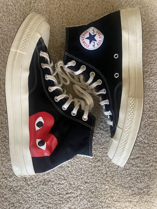 Comme des hotsell garcons converse grailed