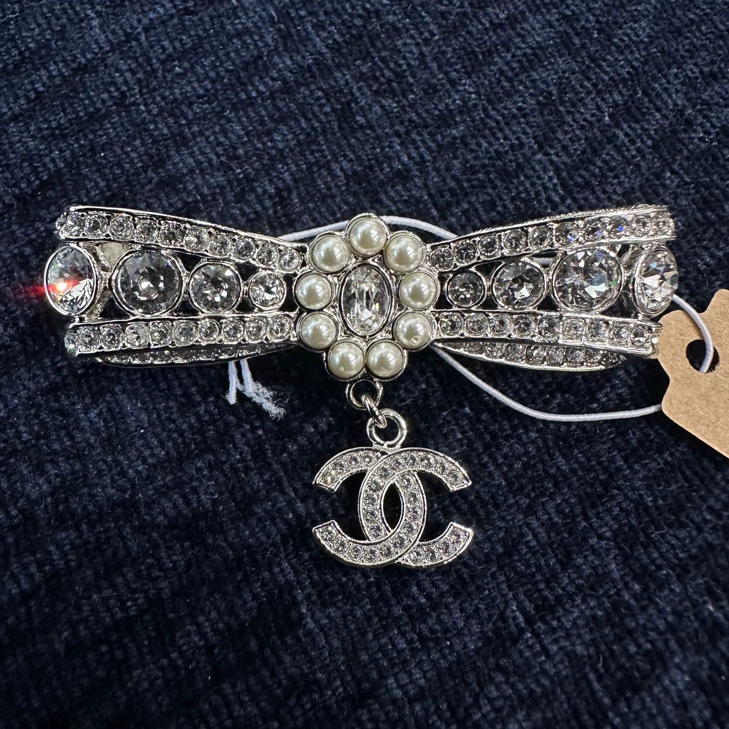 Chanel Chanel 23A Water Butterfly Logo Brooch may248 Size ONE SIZE - 2 Thumbnail