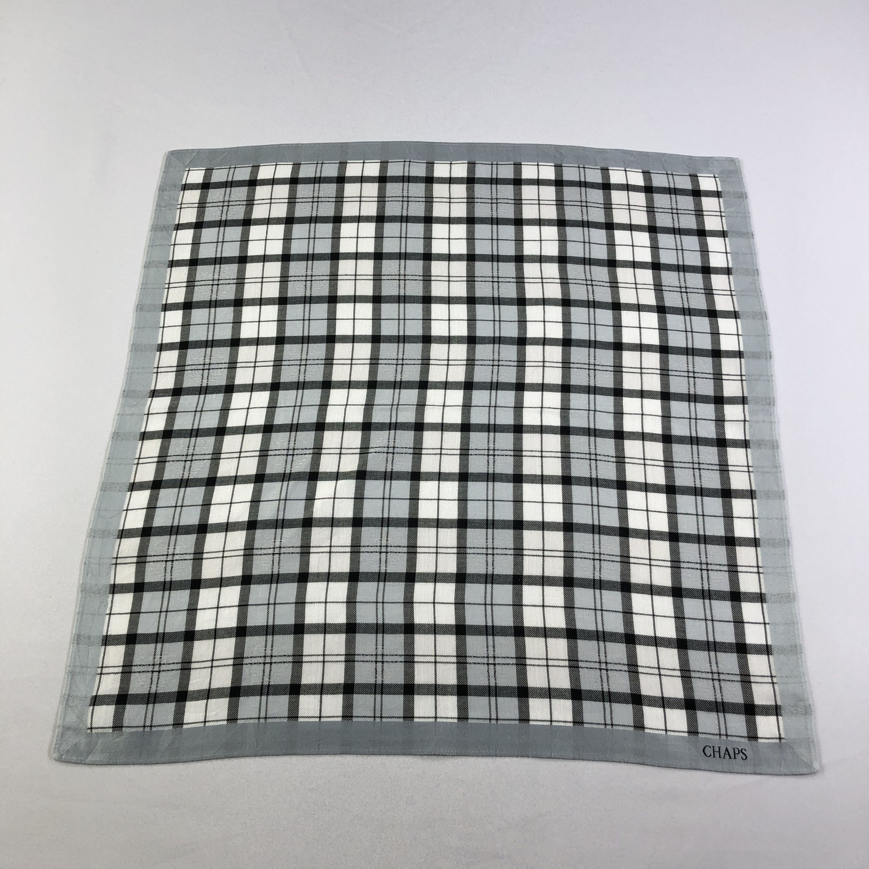 Chaps Chaps Tartan Handkerchief Neckerchief Bandana H2109 Size ONE SIZE - 2 Thumbnail