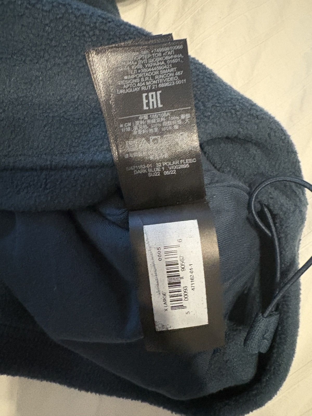Balenciaga × Gap × Yeezy Yeezy Gap Engineered by Balenciaga Polar Fleece Paded Hoodie Size US XL / EU 56 / 4 - 9 Thumbnail