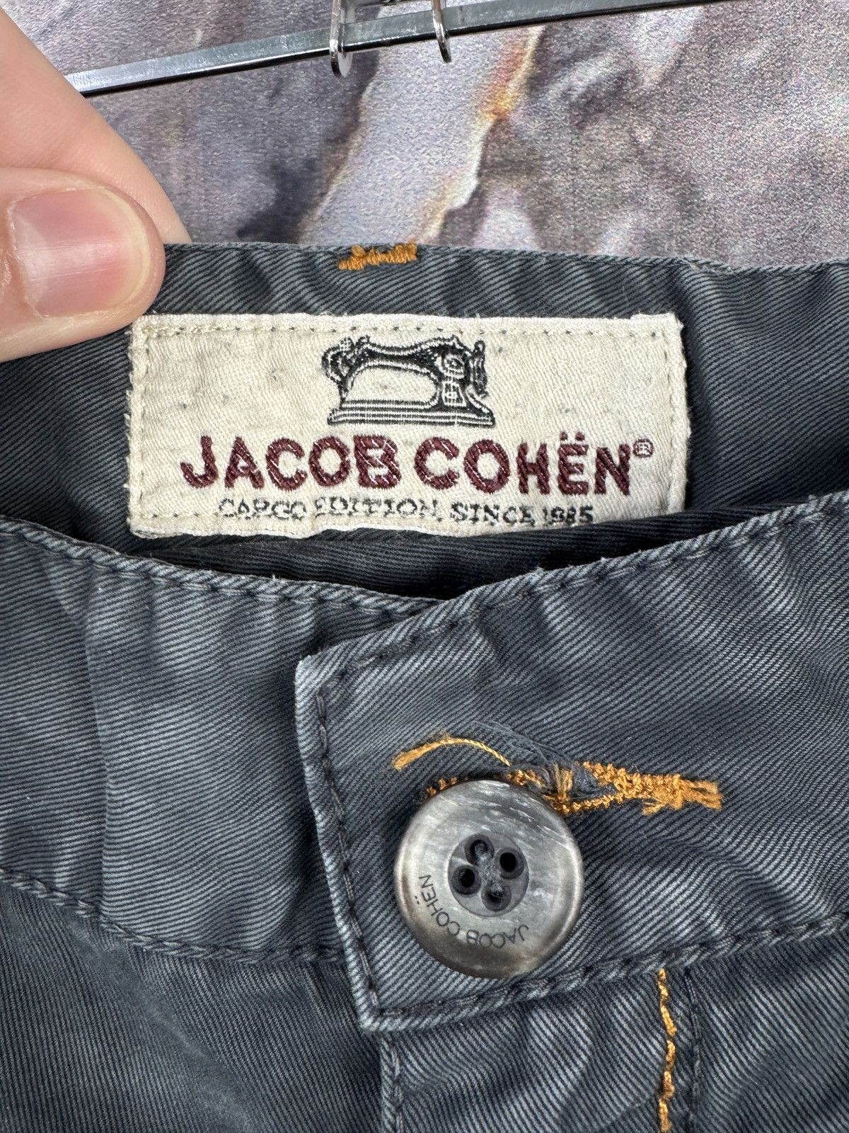 Jacob Cohen Men’s Jacob Cohen Luxury Casual Cargo Pants Size 37 Size US 37 - 7 Thumbnail