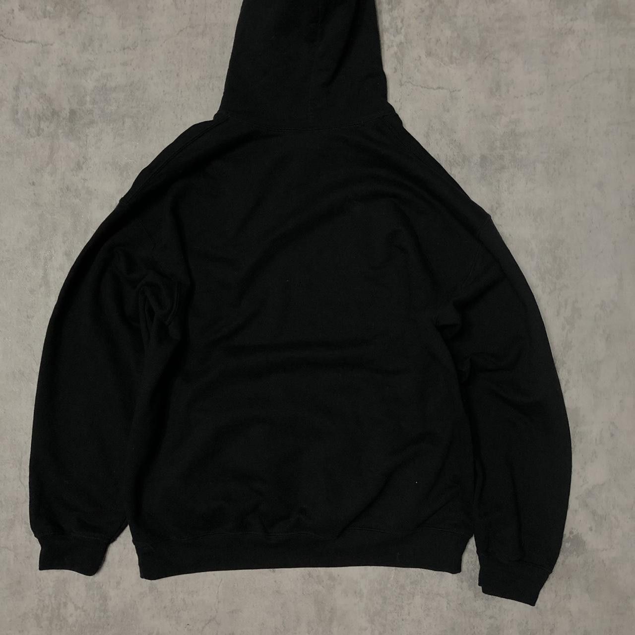 Gildan Black and purple Stay Relentless hoodie #gothstyle Size US L / EU 52-54 / 3 - 4 Thumbnail