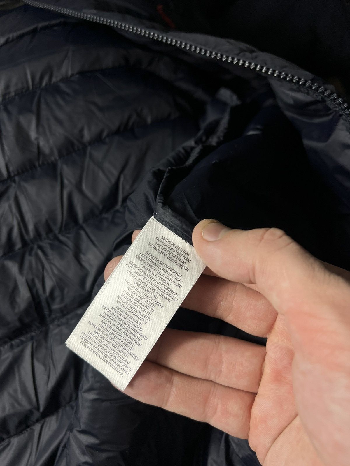 Polo Ralph Lauren Polo Ralph Lauren Navy Water Repellent Hooded Puffer Jacket Size US L / EU 52-54 / 3 - 13 Thumbnail