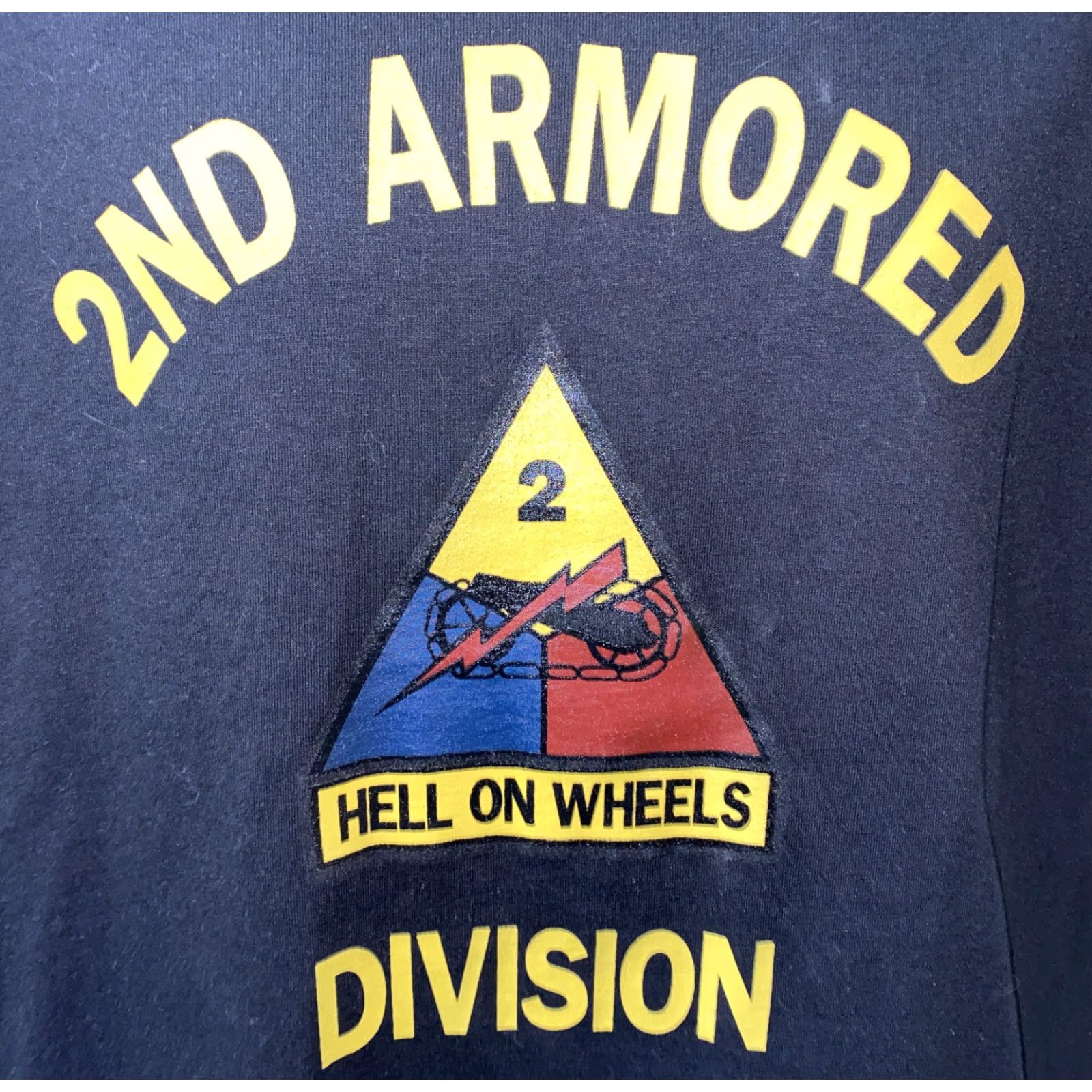 Hanes Hanes T-Shirt Black Mens L Regular Cotton/Polyester Hell On Wheels Short Sleeve USA Size Large Size US L / EU 52-54 / 3 - 2 Thumbnail