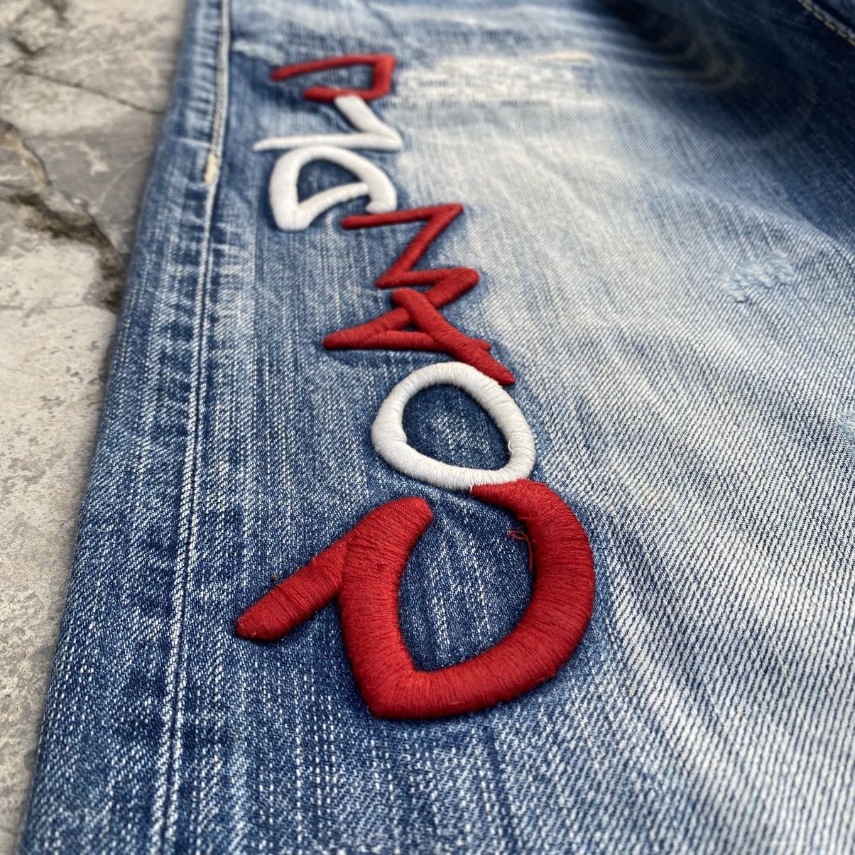 Vintage CO&LU Rockin Pop Star Poem Jeans Size US 32 / EU 48 - 6 Thumbnail
