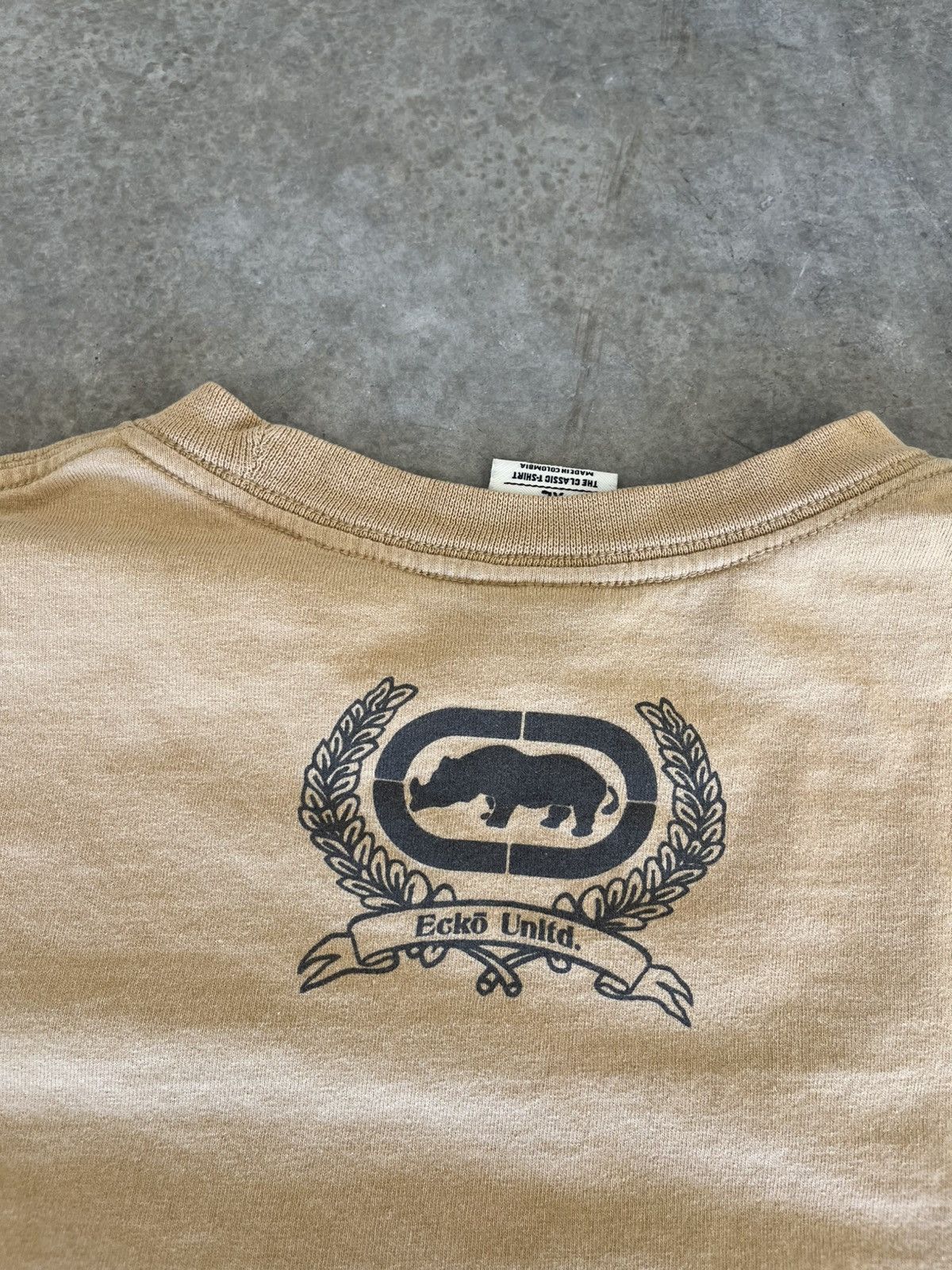 Ecko Unltd. × Vintage Y2K Ecko Unltd Wreath Tee Skate Grunge Punk Size US XL / EU 56 / 4 - 8 Thumbnail