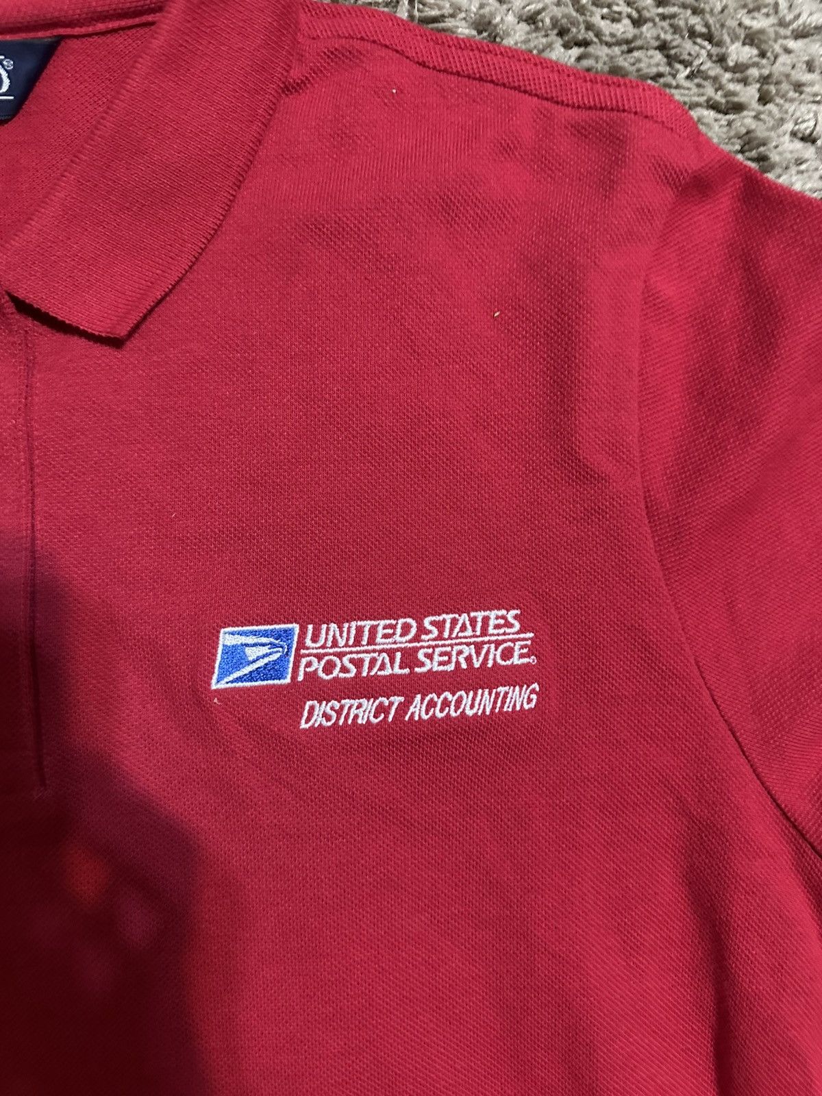 Anti Social Social Club Vintage Women’s USPS Mailman polo shirt 00s size large Size L / US 10 / IT 46 - 2 Thumbnail
