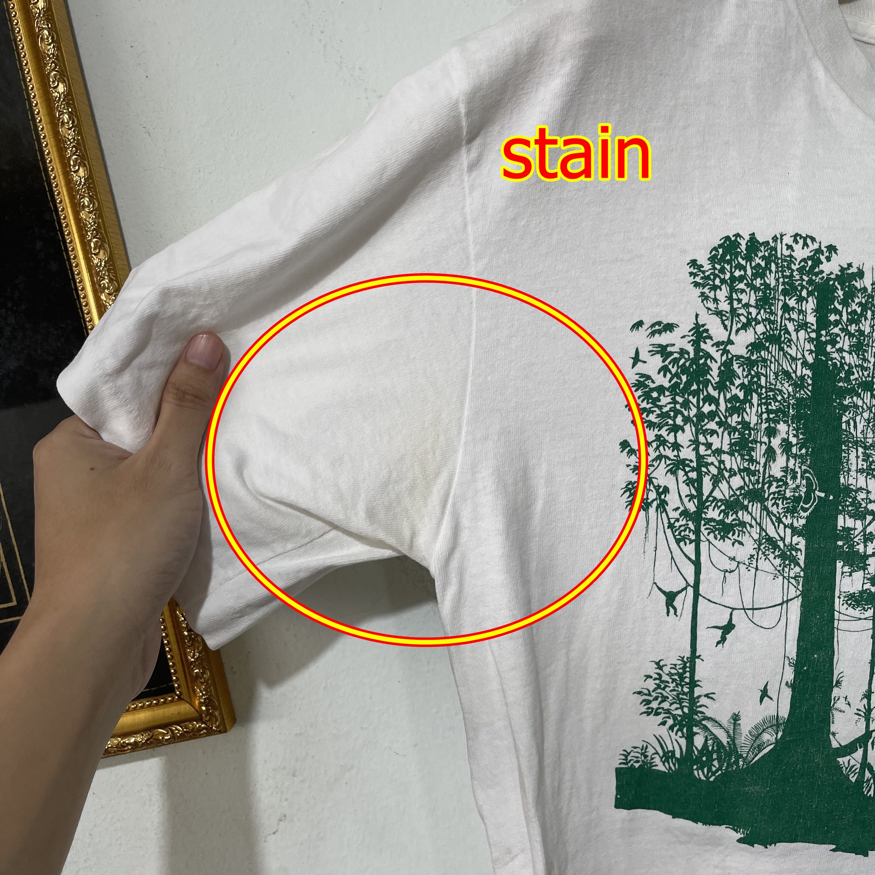 Vintage Vintage 90s Tropical Forest T-Shirt Size US M / EU 48-50 / 2 - 8 Thumbnail