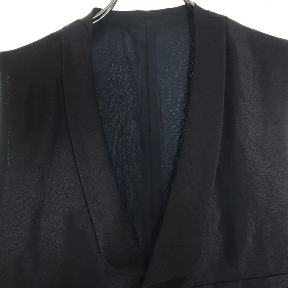 Yohji Yamamoto Yohji Yamamoto POUR HOMME //90s 4-Pocket 5B Linen Gilet Vest Size US M / EU 48-50 / 2 - 3 Thumbnail