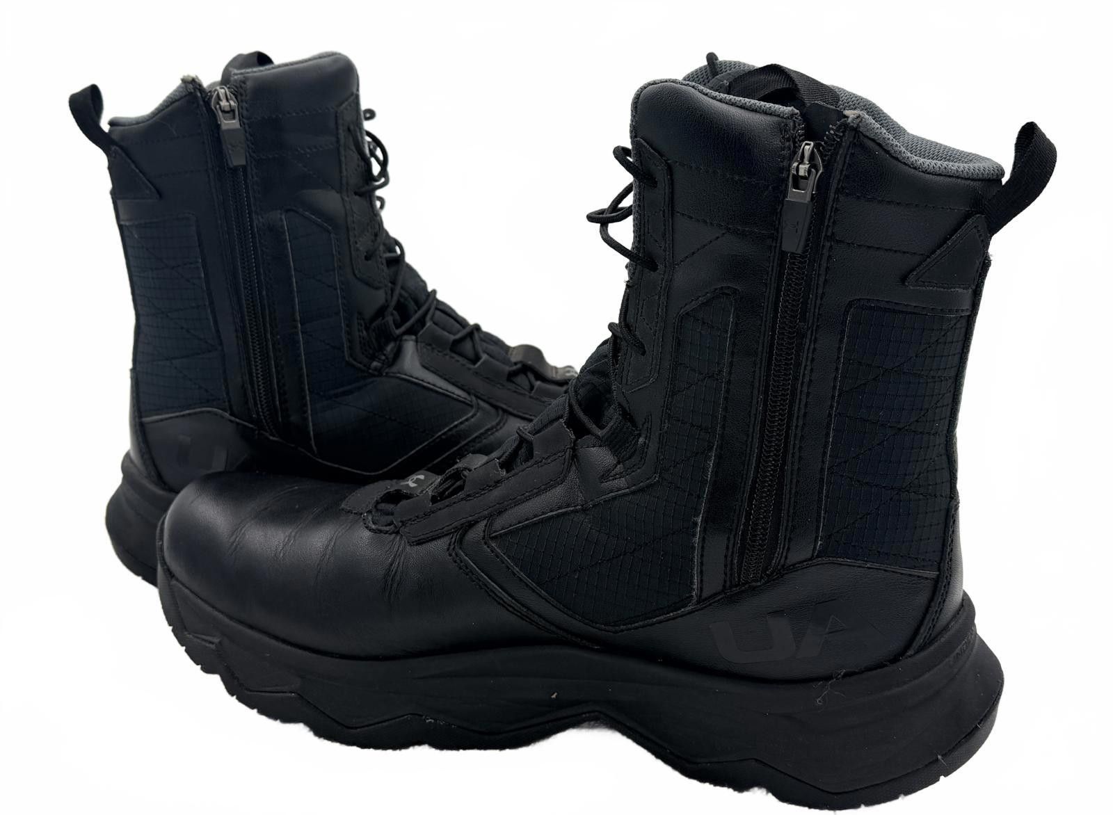 Under Armour Under Armour Stellar Side Zip Tactical Boots Men's 12 black Size US 12 / EU 45 - 4 Thumbnail