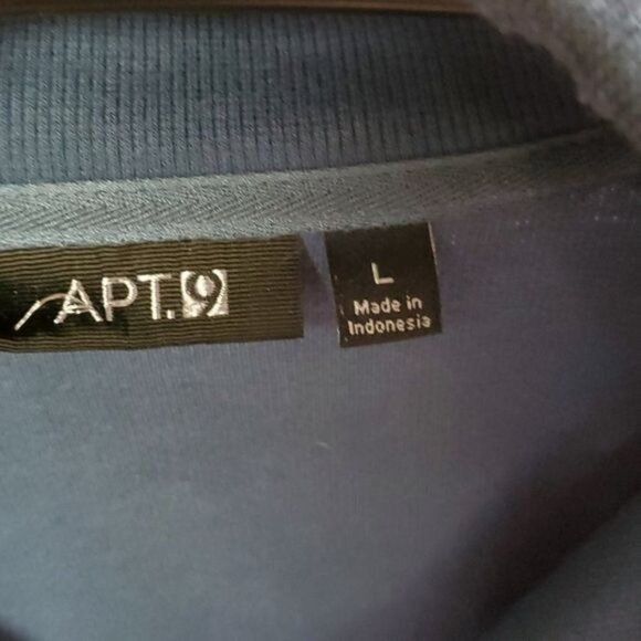 Apt. 9 Apt. 9 1/4 Zip Long Sleeve Sz. XL Teal Pullover Shirt Size US XL / EU 56 / 4 - 4 Thumbnail